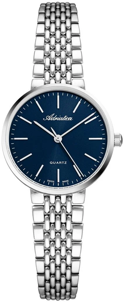 Adriatica A35635115Q Bransoleta klasyczny zegarek srebrny