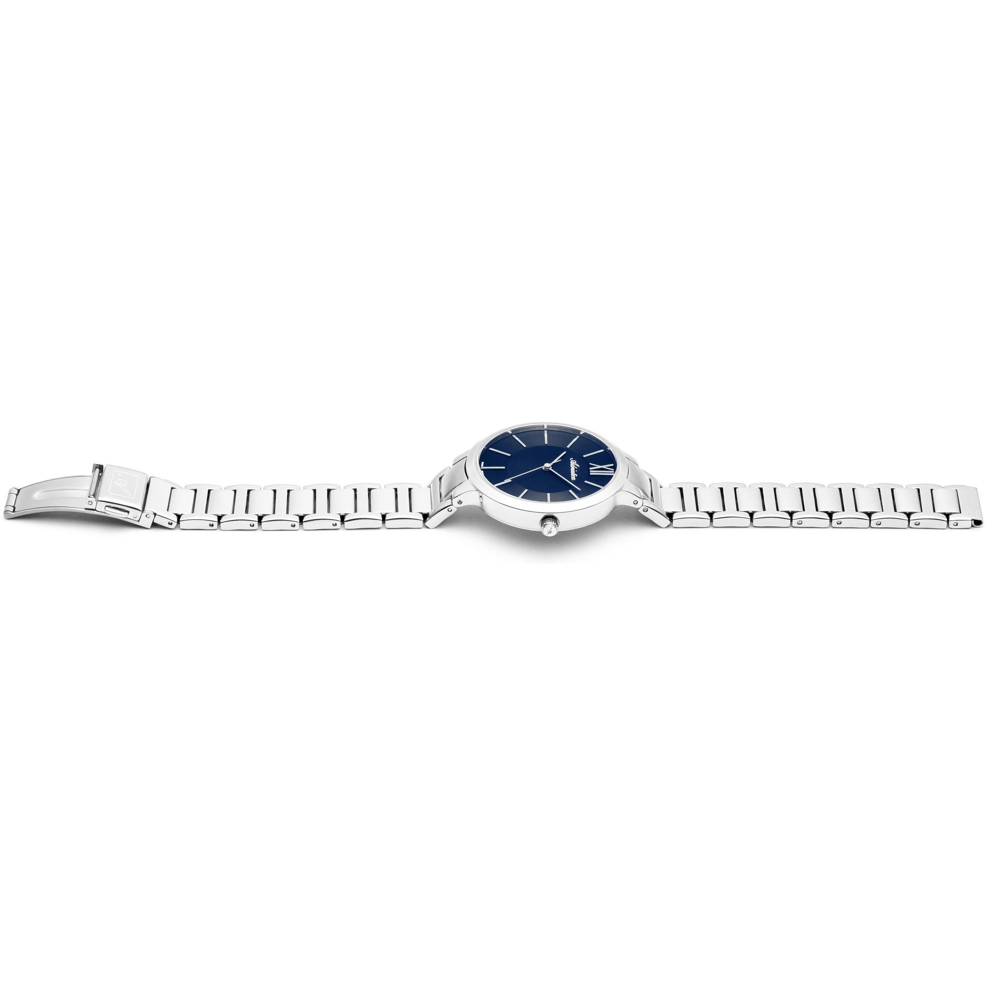 Adriatica A35715165Q zegarek srebrny klasyczny Bransoleta bransoleta