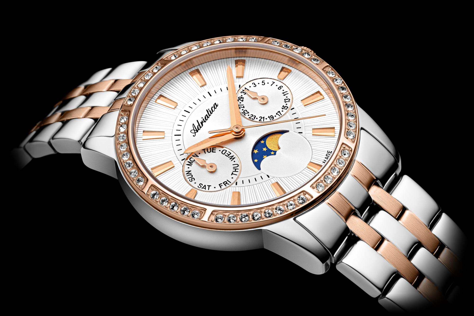 Adriatica A3601R113QFZ damski zegarek Bransoleta bransoleta