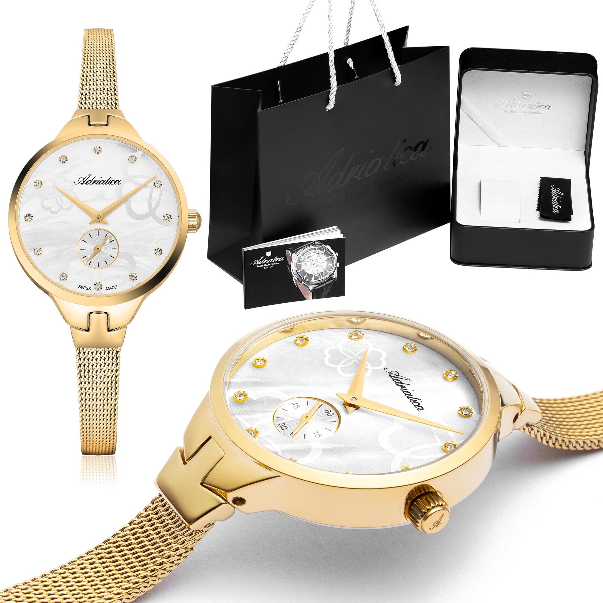 Adriatica A3719114FQ zegarek SWISS MADE - szwajcarskie Bransoleta - miniatura 21