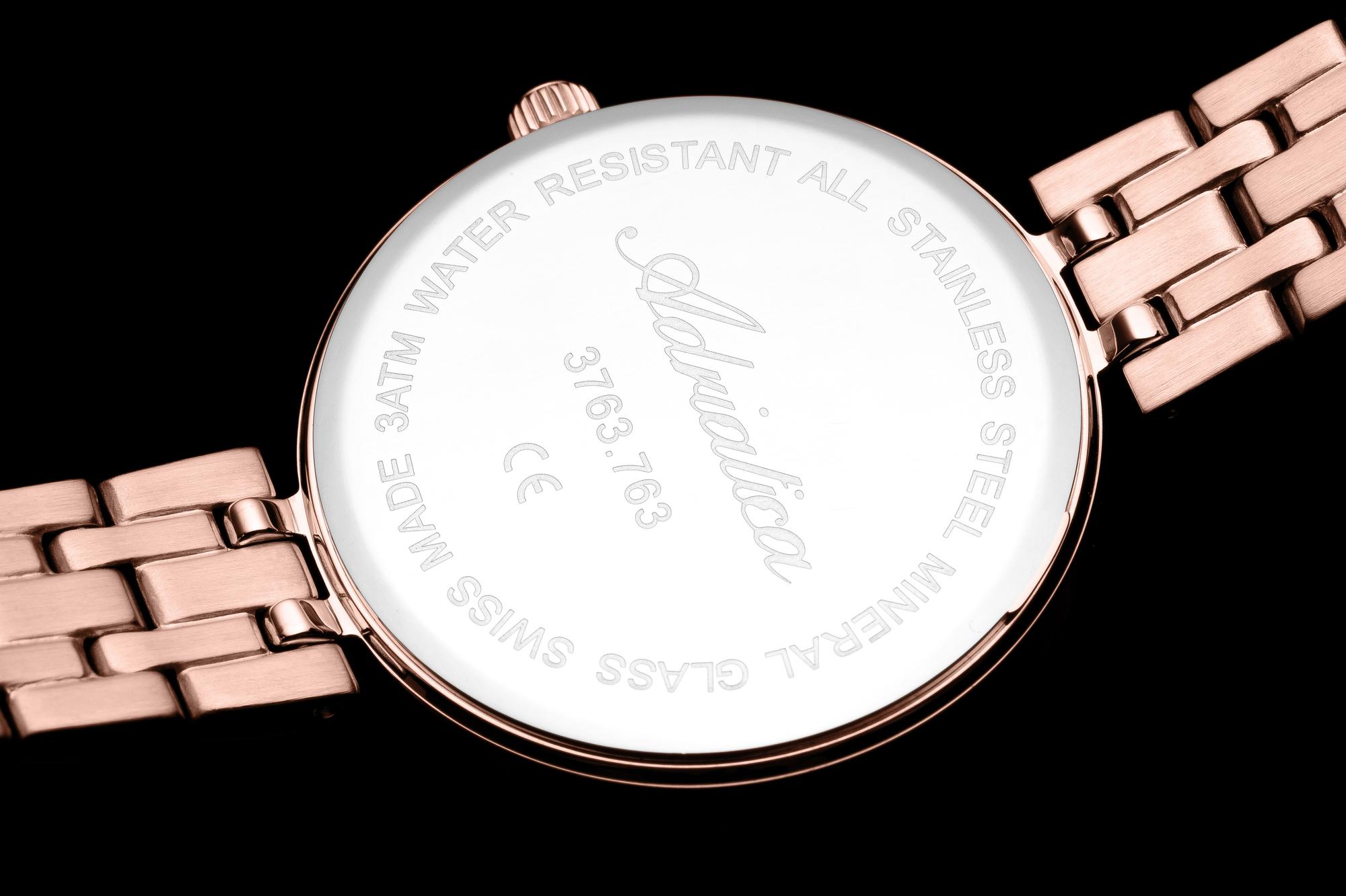 Adriatica A37639117Q Bransoleta zegarek damski klasyczny mineralne