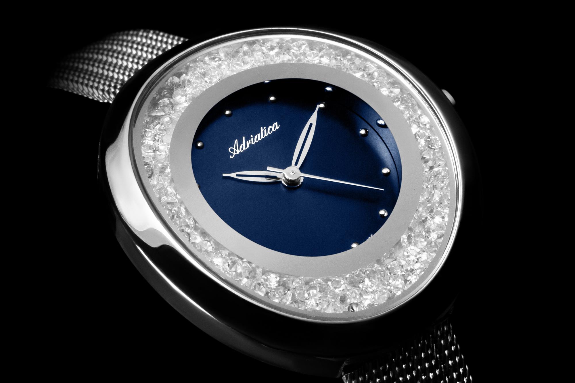 Adriatica A37715145QZ Bransoleta zegarek damski elegancki mineralne - miniatura 7