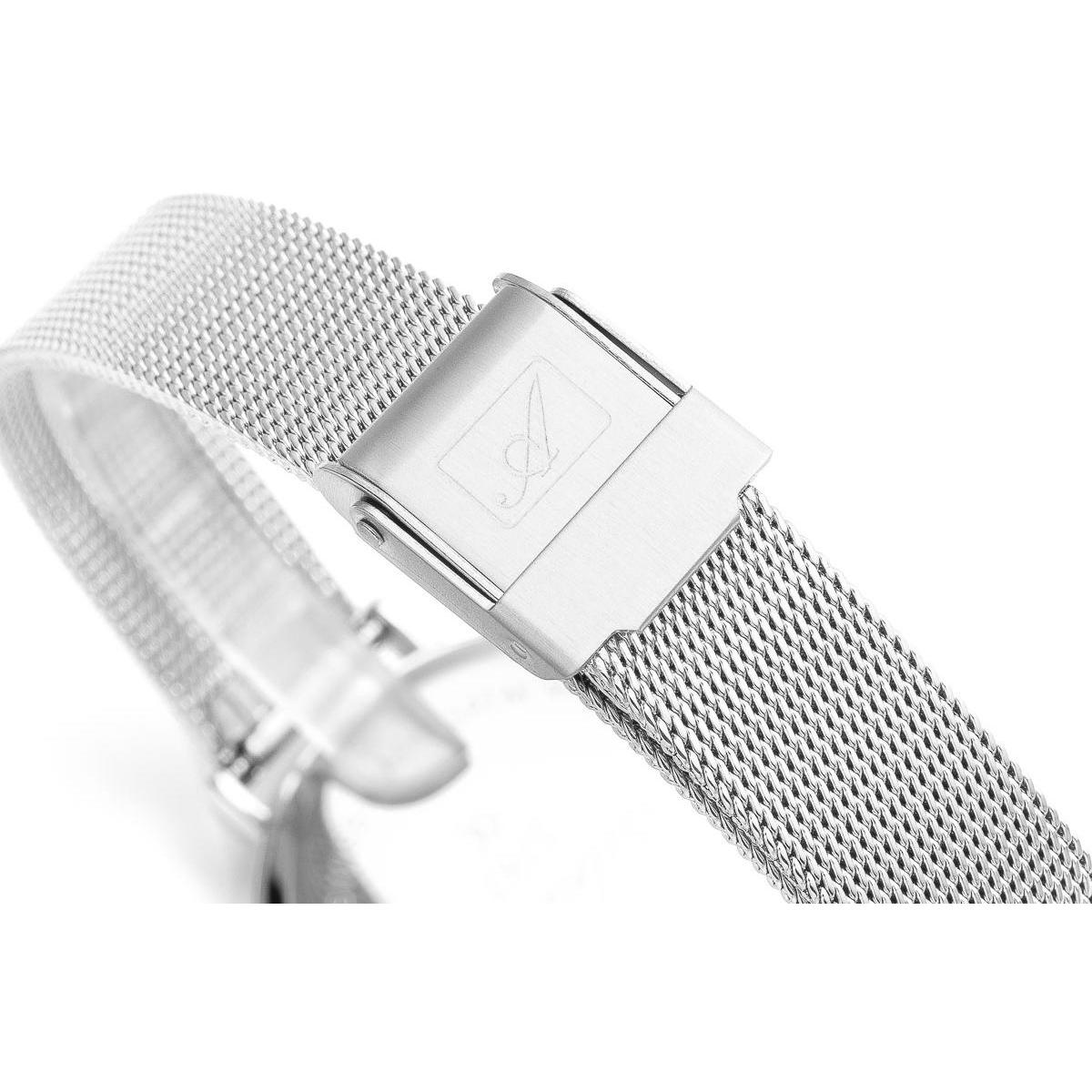 Adriatica A37875114Q Fashion Bransoleta klasyczny zegarek srebrny