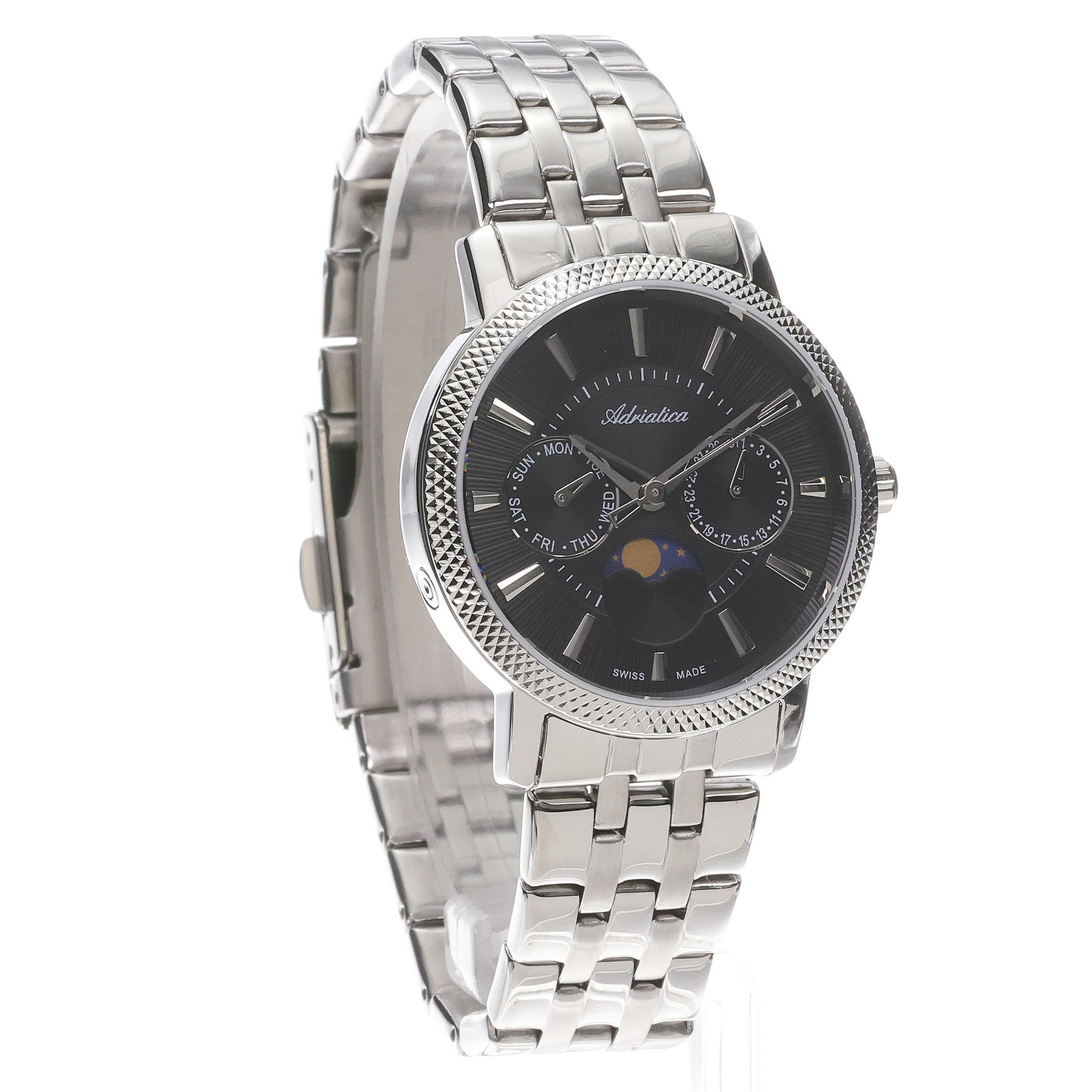 Adriatica A38085114QF Bransoleta zegarek damski elegancki mineralne