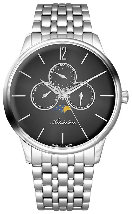 Adriatica A8269.5156QF Bransoleta Moonphase - zdjęcie 1