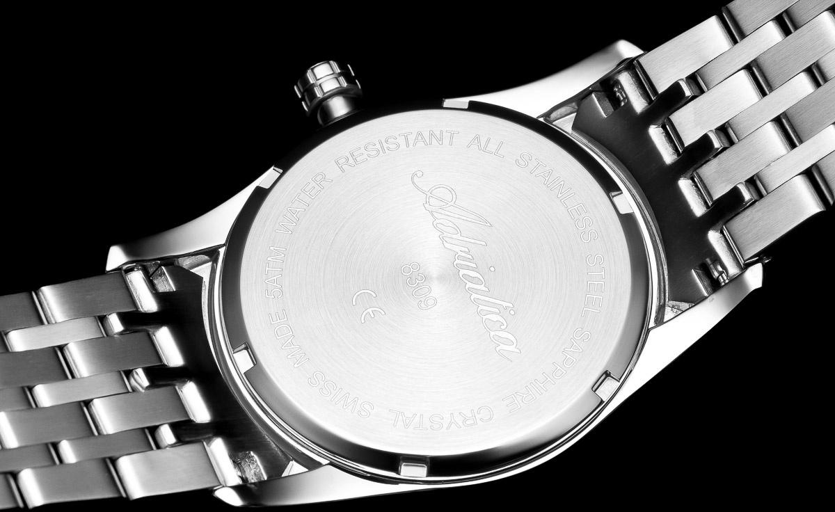 Adriatica A8309R116QF Bransoleta Multifunction zegarek męski klasyczny szafirowe - miniatura 6