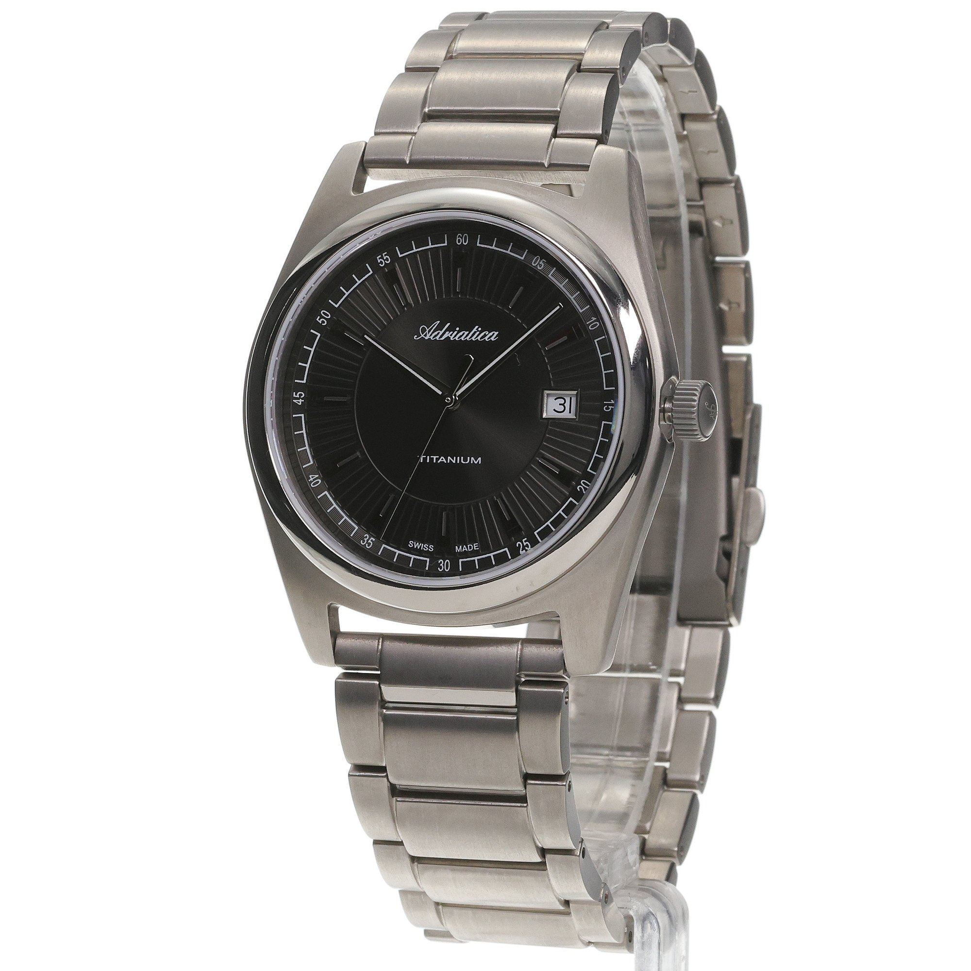 Adriatica A83194116Q Classic Titanium Quartz zegarek klasyczny Męskie - miniatura 2