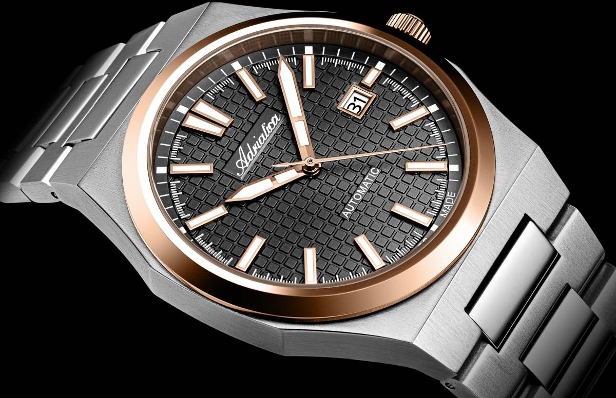 Adriatica A8326R116A zegarek męski klasyczny Automatic bransoleta - miniatura 10