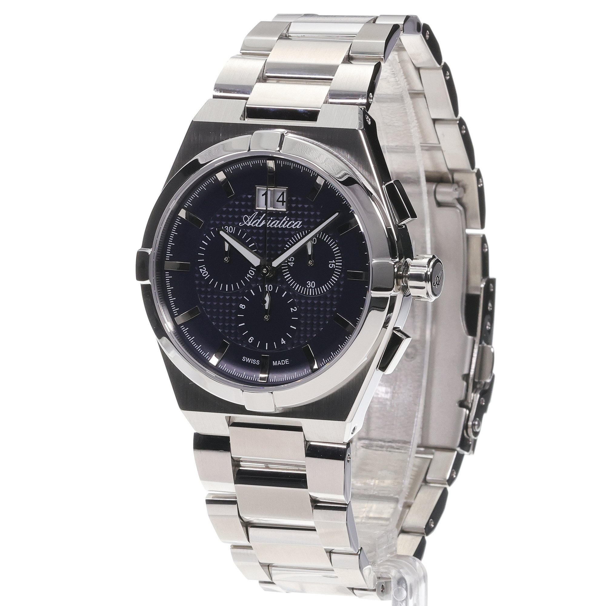 Adriatica A83365115CH Classic Chronograph zegarek sportowy Bransoleta