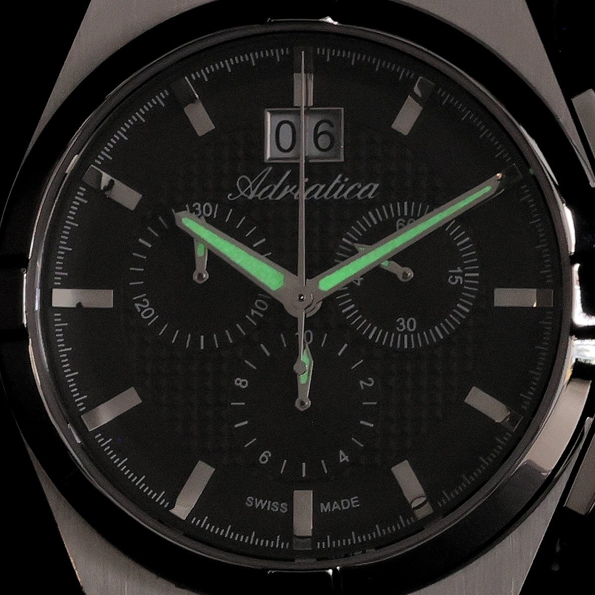 Adriatica A83365116CH zegarek srebrny sportowy Bransoleta bransoleta