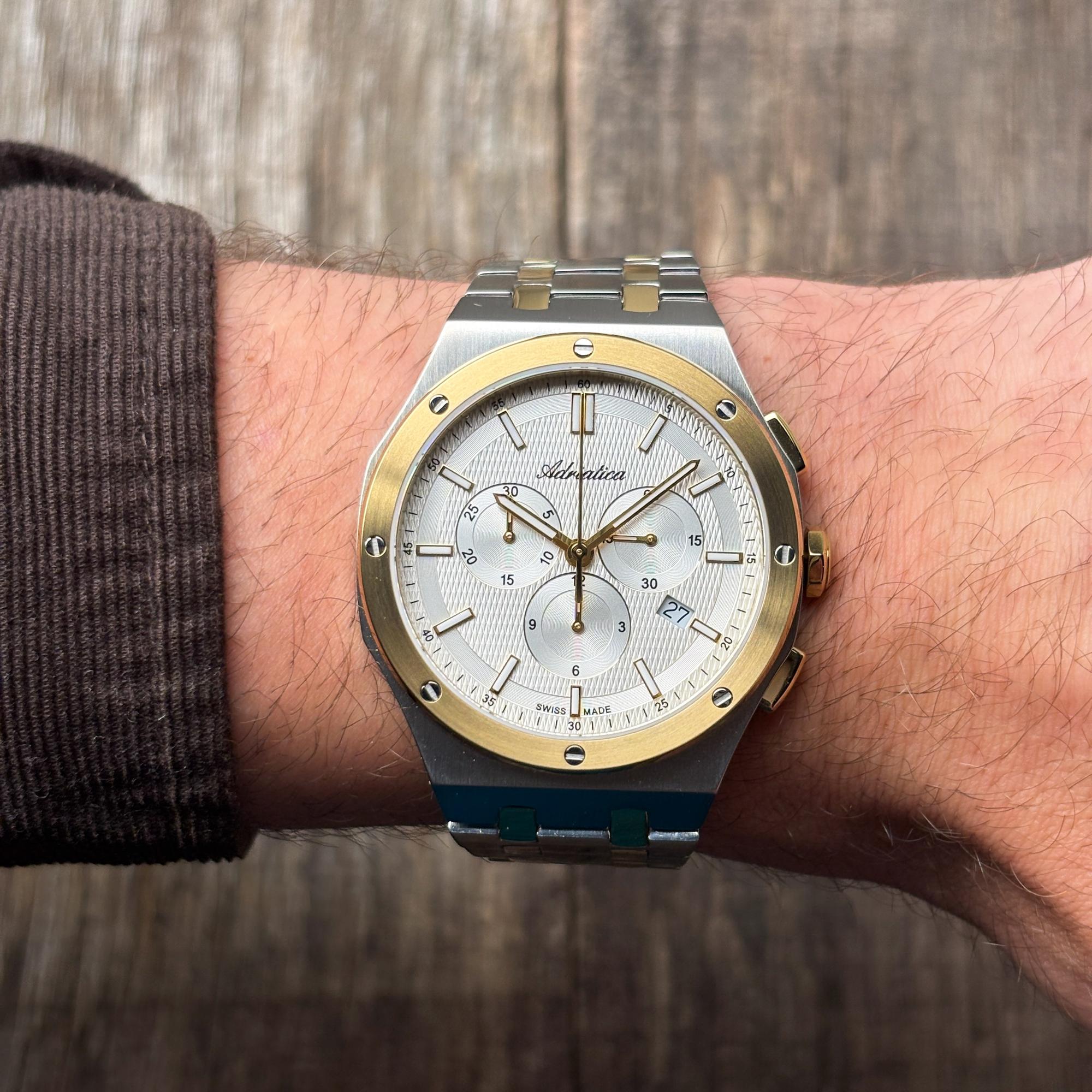 Adriatica A83372113CH zegarek SWISS MADE - szwajcarskie Męskie
