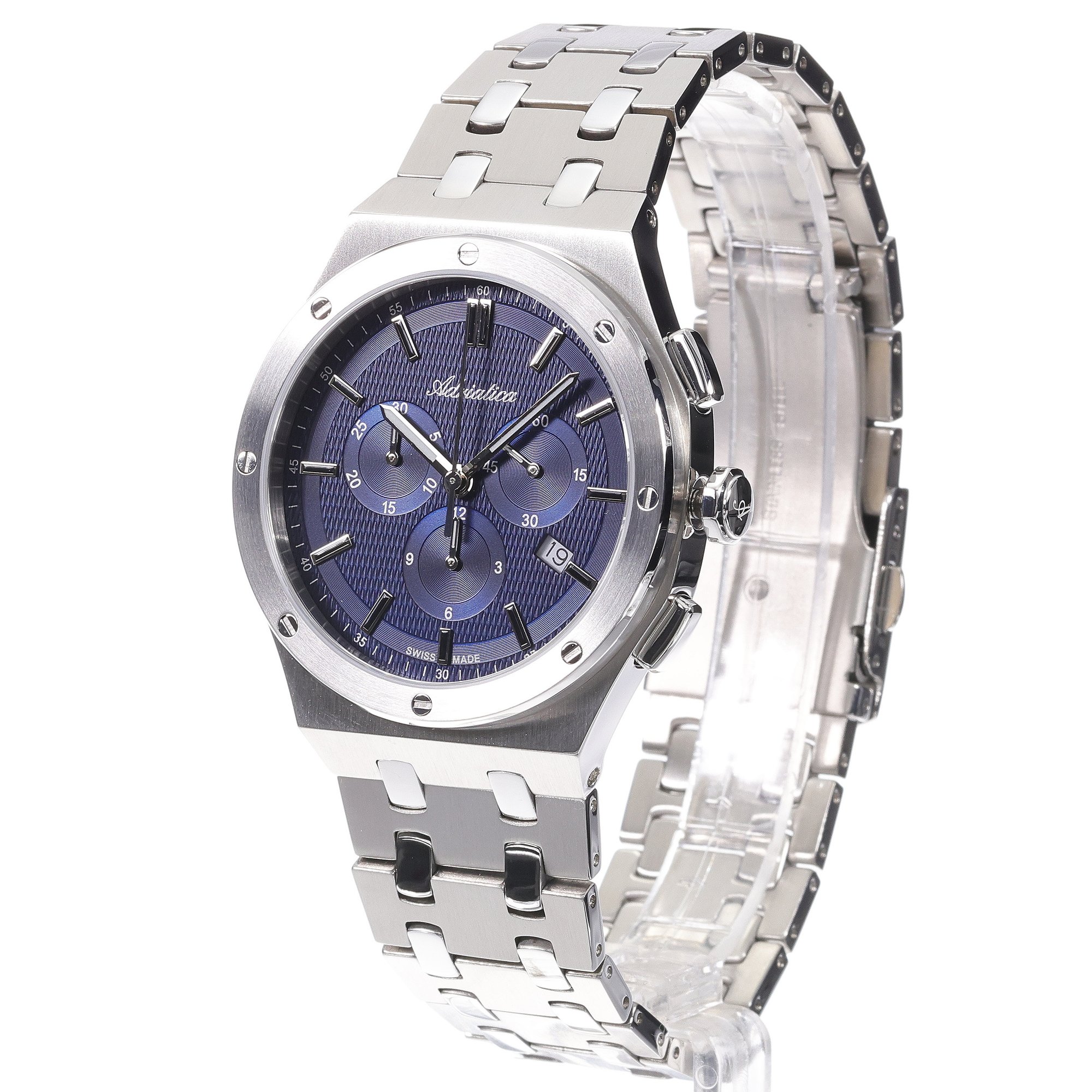 Adriatica A83375115CH Classic Chronograf zegarek sportowy Bransoleta