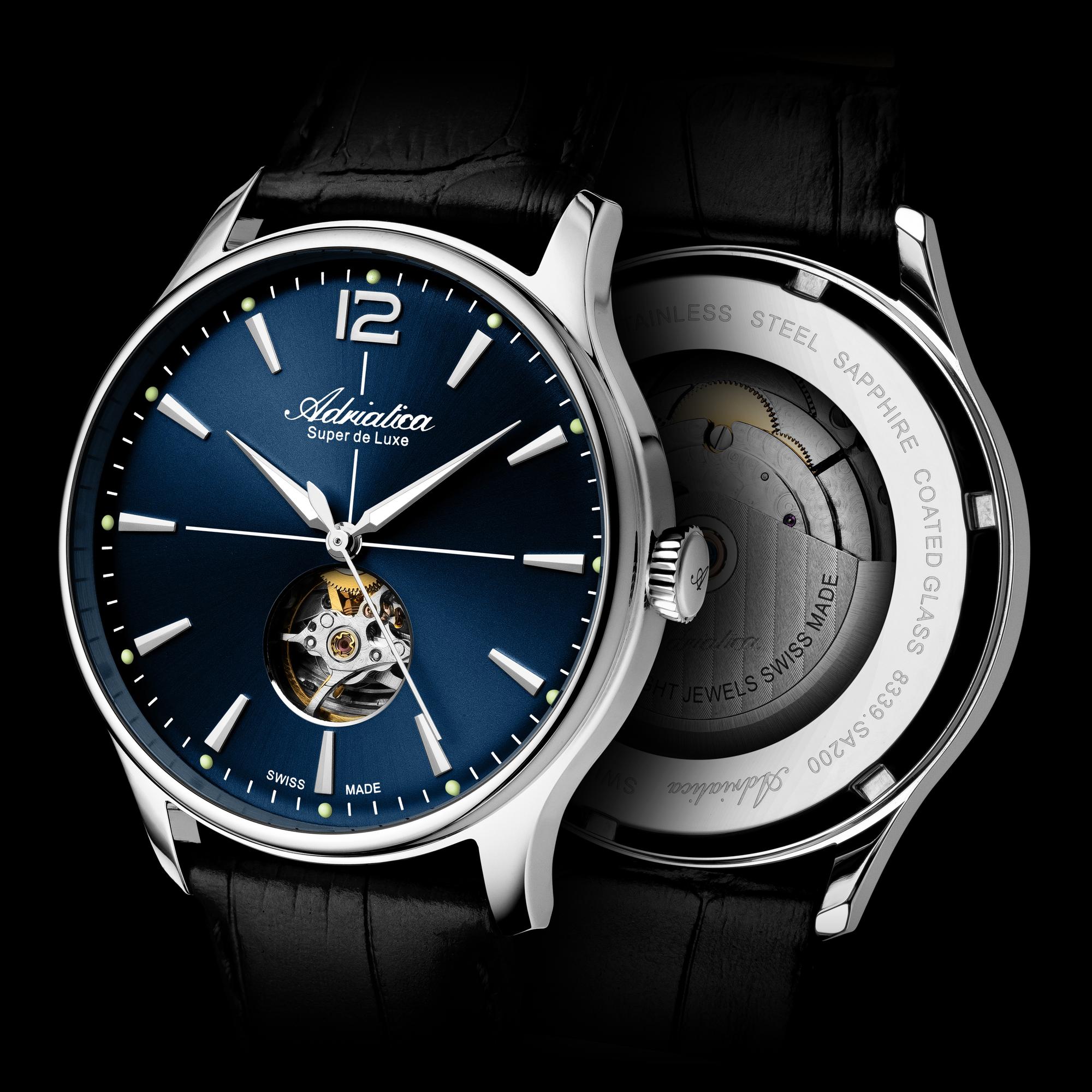 Adriatica A83395255AO zegarek męski elegancki Męskie pasek - miniatura 8