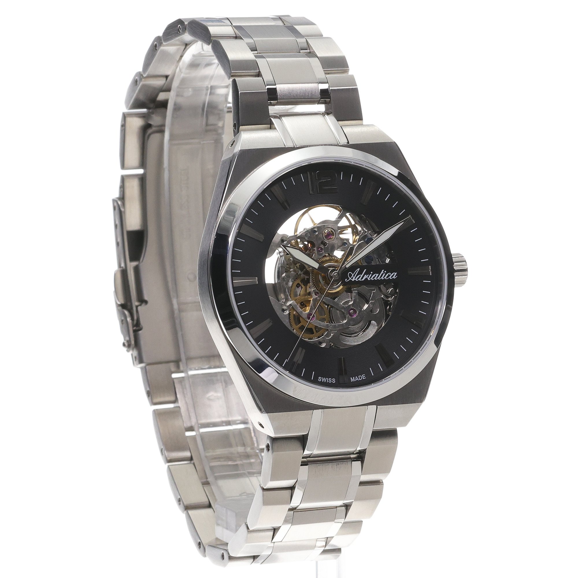Adriatica A83435154SA zegarek męski elegancki Męskie bransoleta - miniatura 3