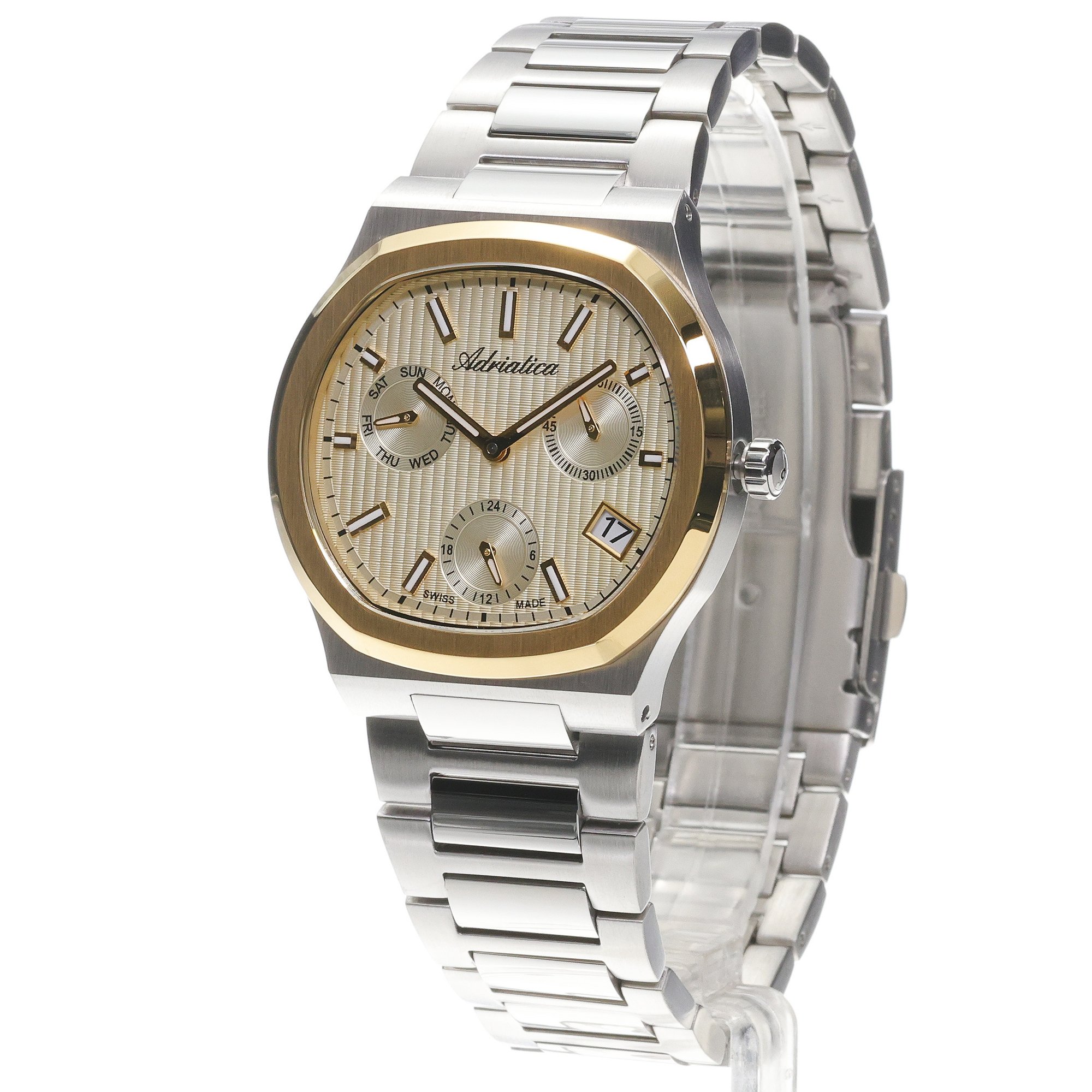 Adriatica A83492111QF zegarek męski elegancki Bransoleta bransoleta - miniatura 2