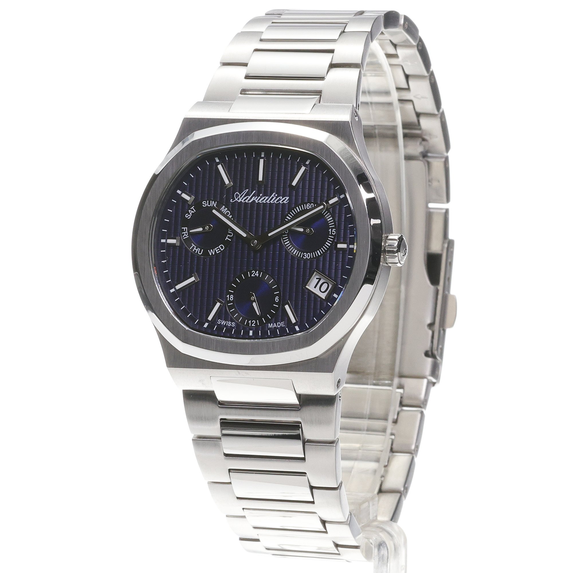 Adriatica A83495115QF zegarek męski elegancki Bransoleta bransoleta