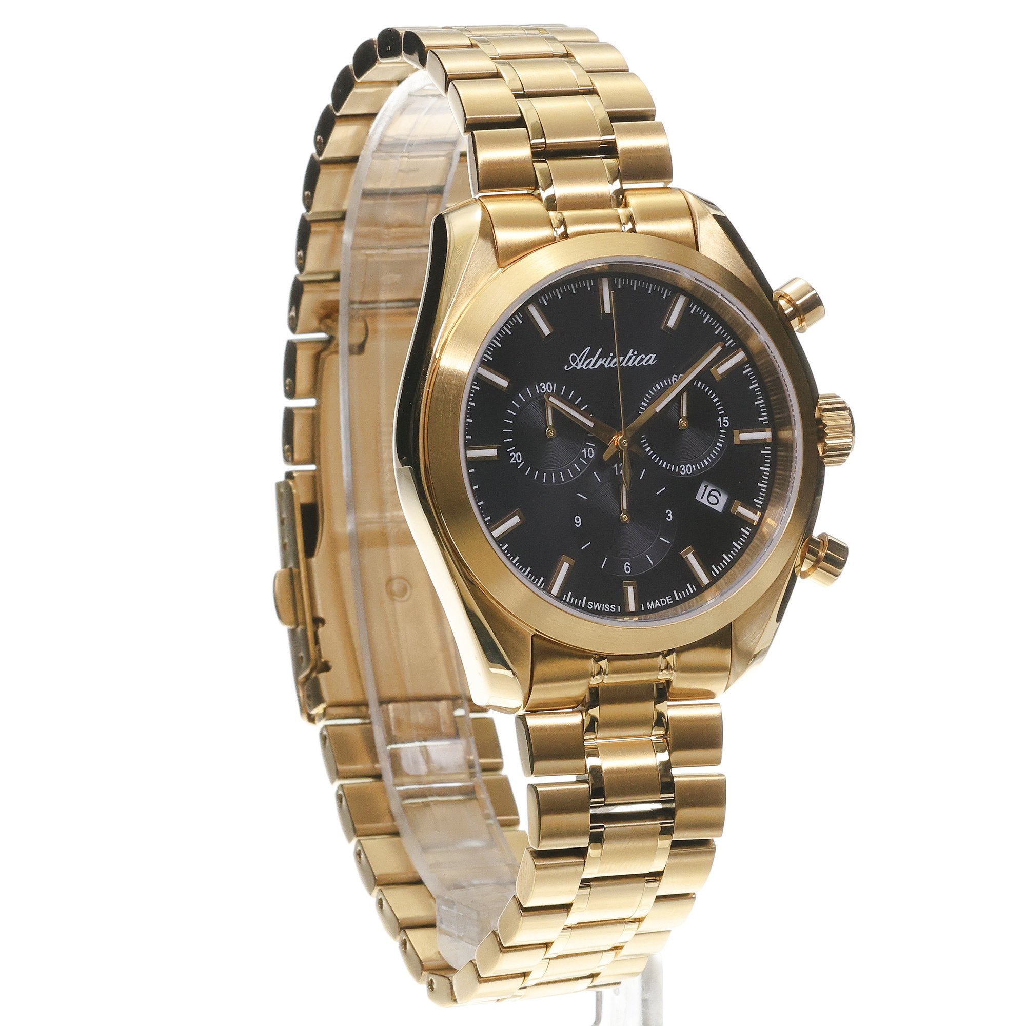 Adriatica A83501114CH Bransoleta zegarek męski elegancki szafirowe - miniatura 3