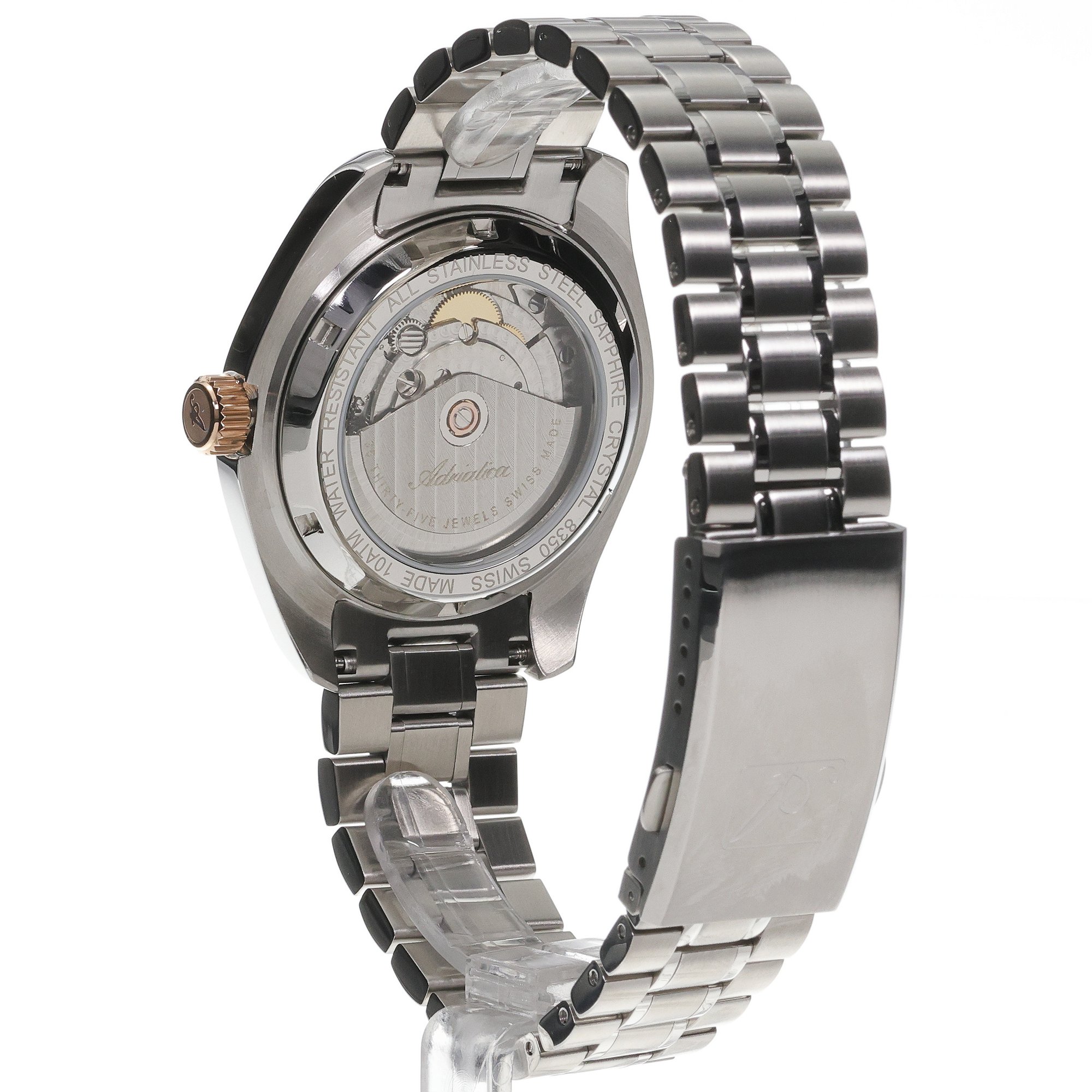 Adriatica A8350R113A męski zegarek Automatic bransoleta - miniatura 4