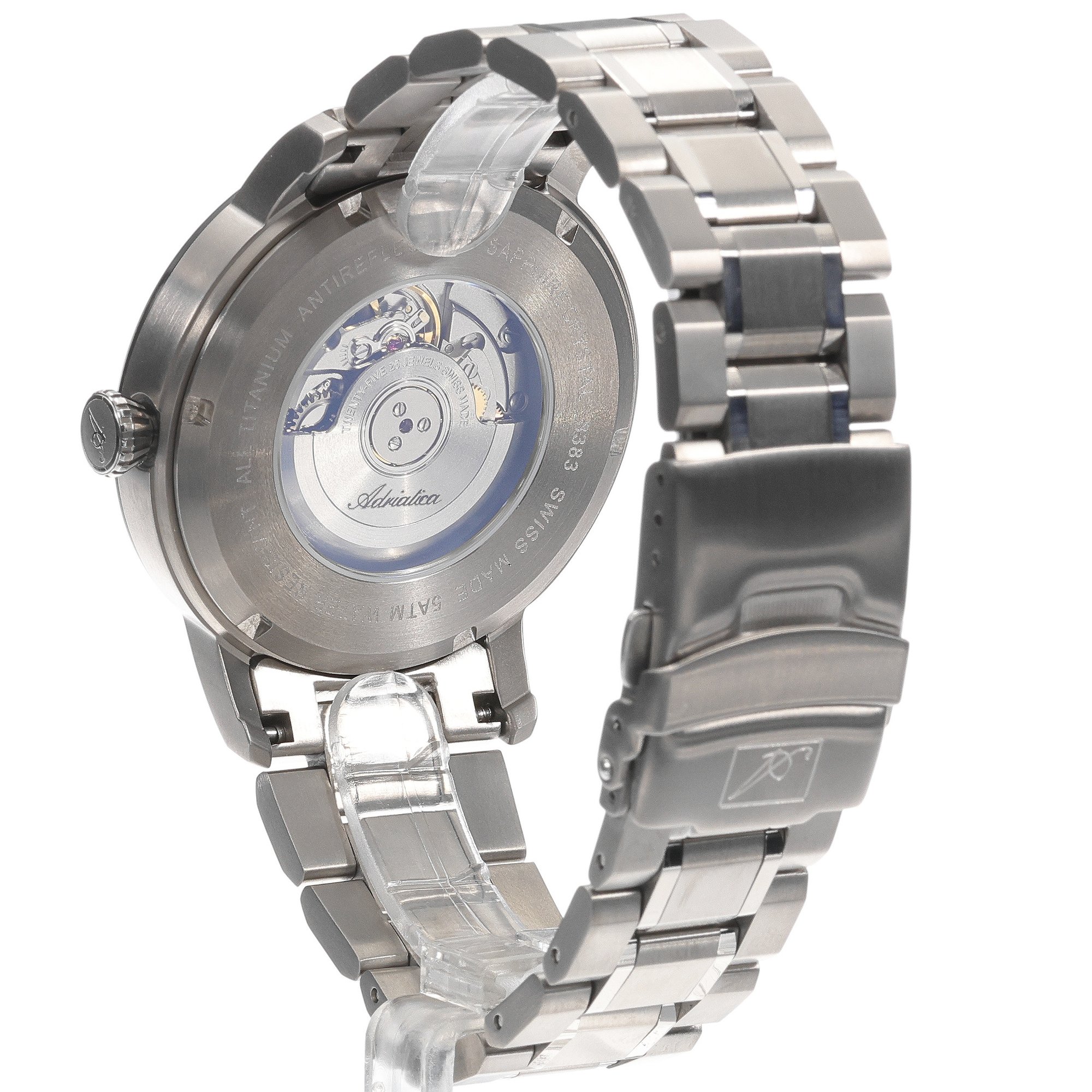Adriatica A83834125A męski zegarek Automatic bransoleta - miniatura 4