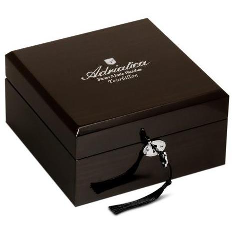 Adriatica A88884114M zegarek męski Tourbillon srebrny