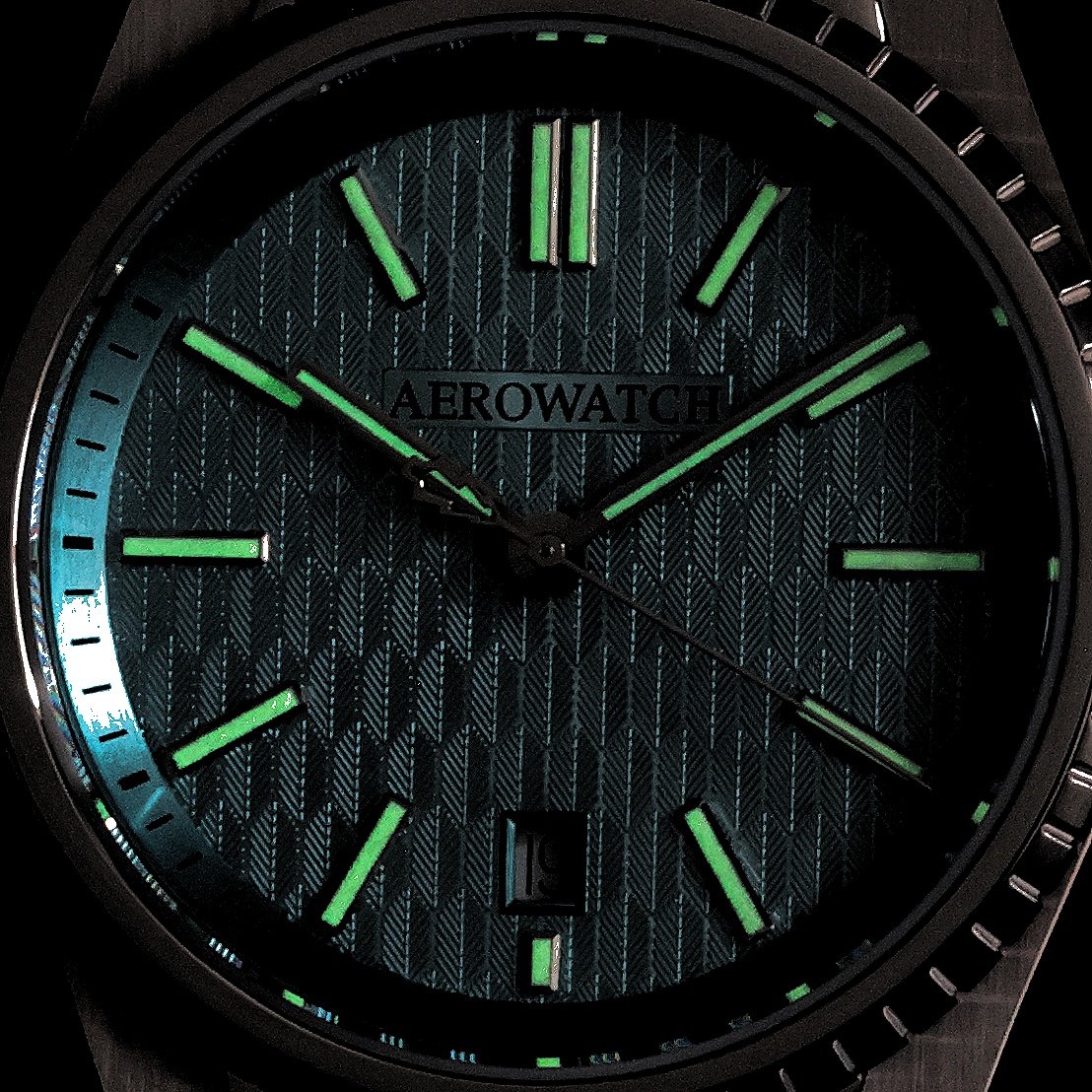 Aerowatch 42999-AA05-M zegarek srebrny elegancki Milan bransoleta