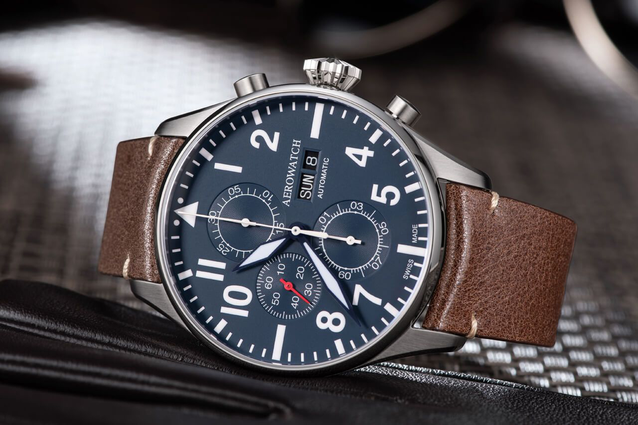 Aerowatch 61989-AA05 zegarek męski Les Grandes Classiques