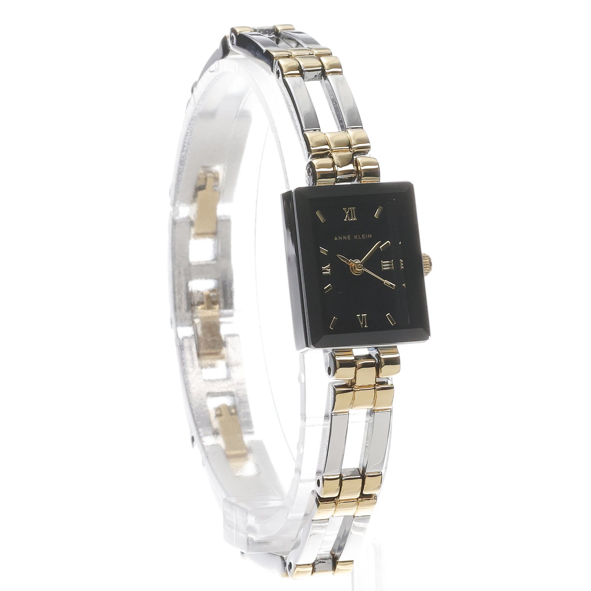 Anne Klein 10-4899BKTT Iconic Rectangular Case Bangle Watch zegarek fashion-modowy Bransoleta - miniatura 3