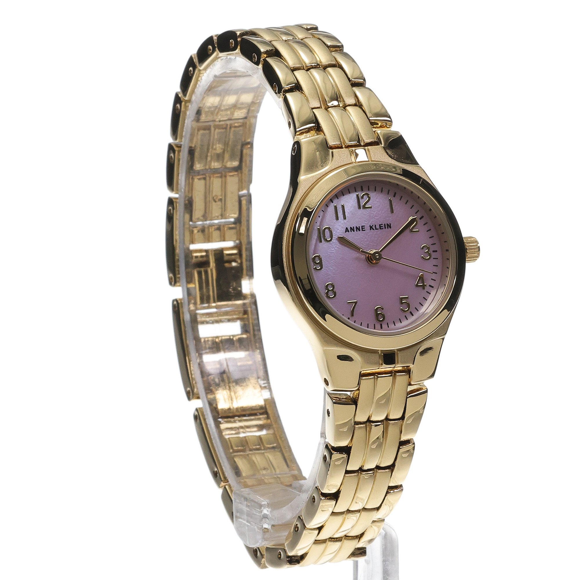 Anne Klein 10-5490MVGB Quartz Analog Purple Gold zegarek biżuteryjny Anne Klein