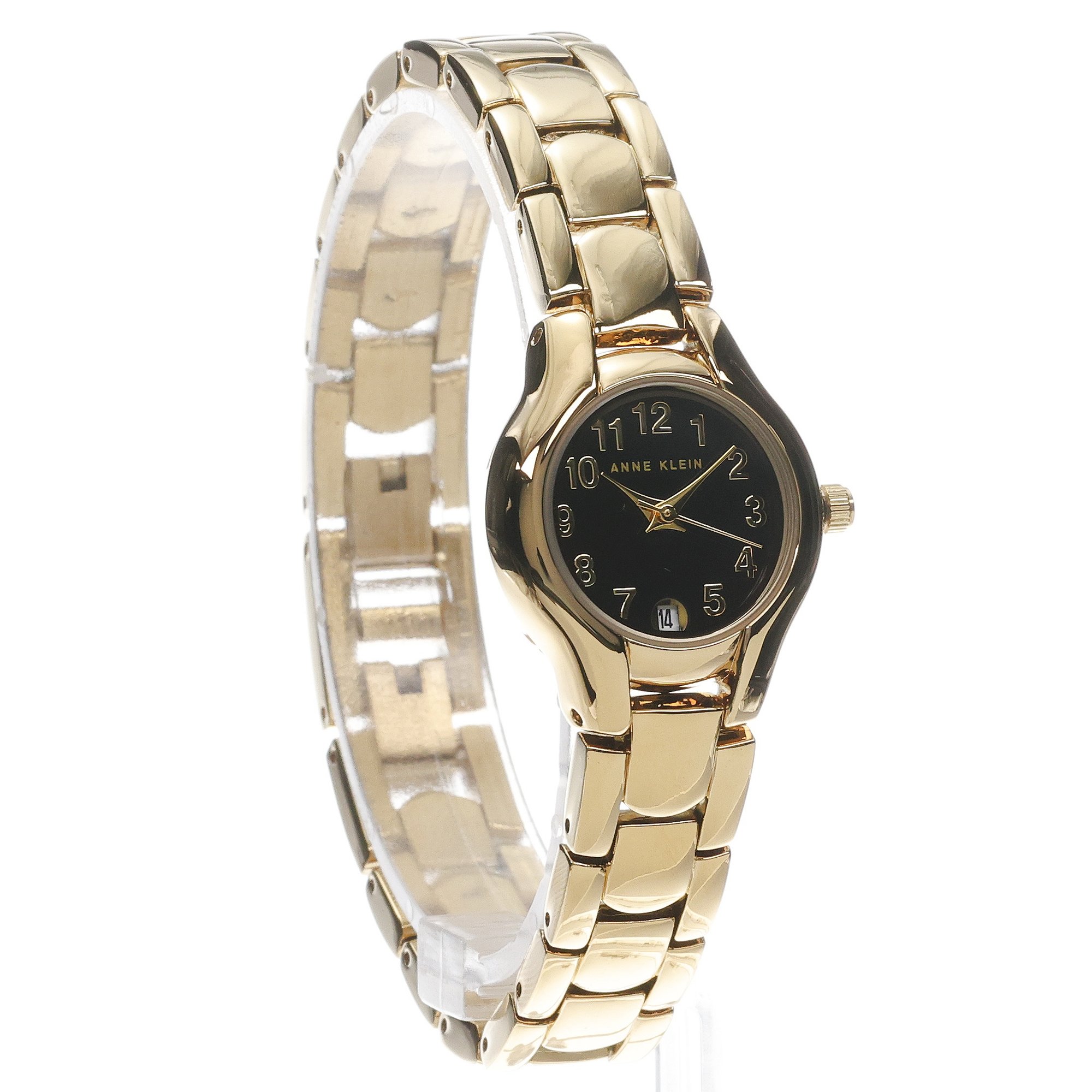 Anne Klein 10-6776BKGP zegarek fashion-modowy Bransoleta