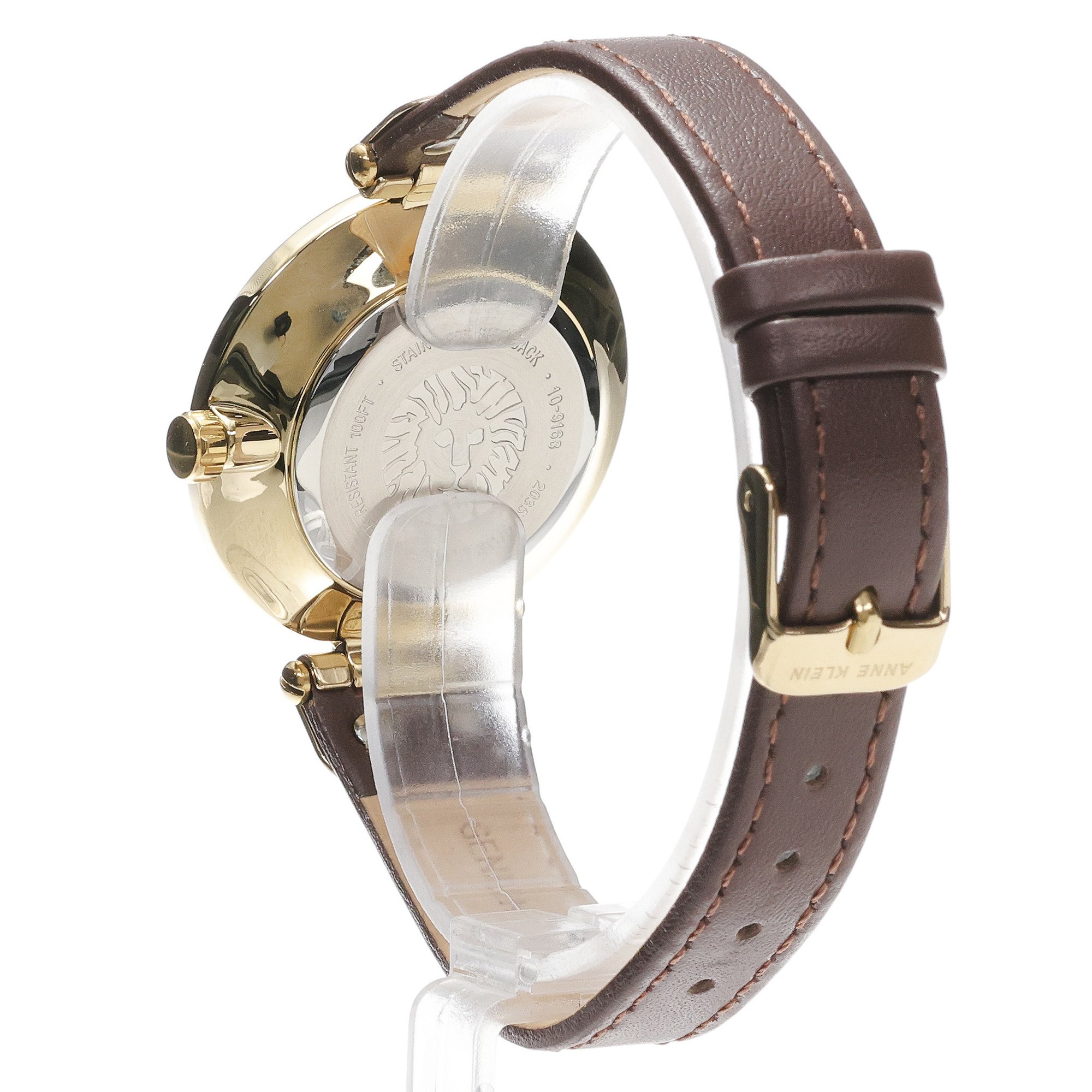 Anne Klein 10-9168IVBN damski zegarek Pasek pasek