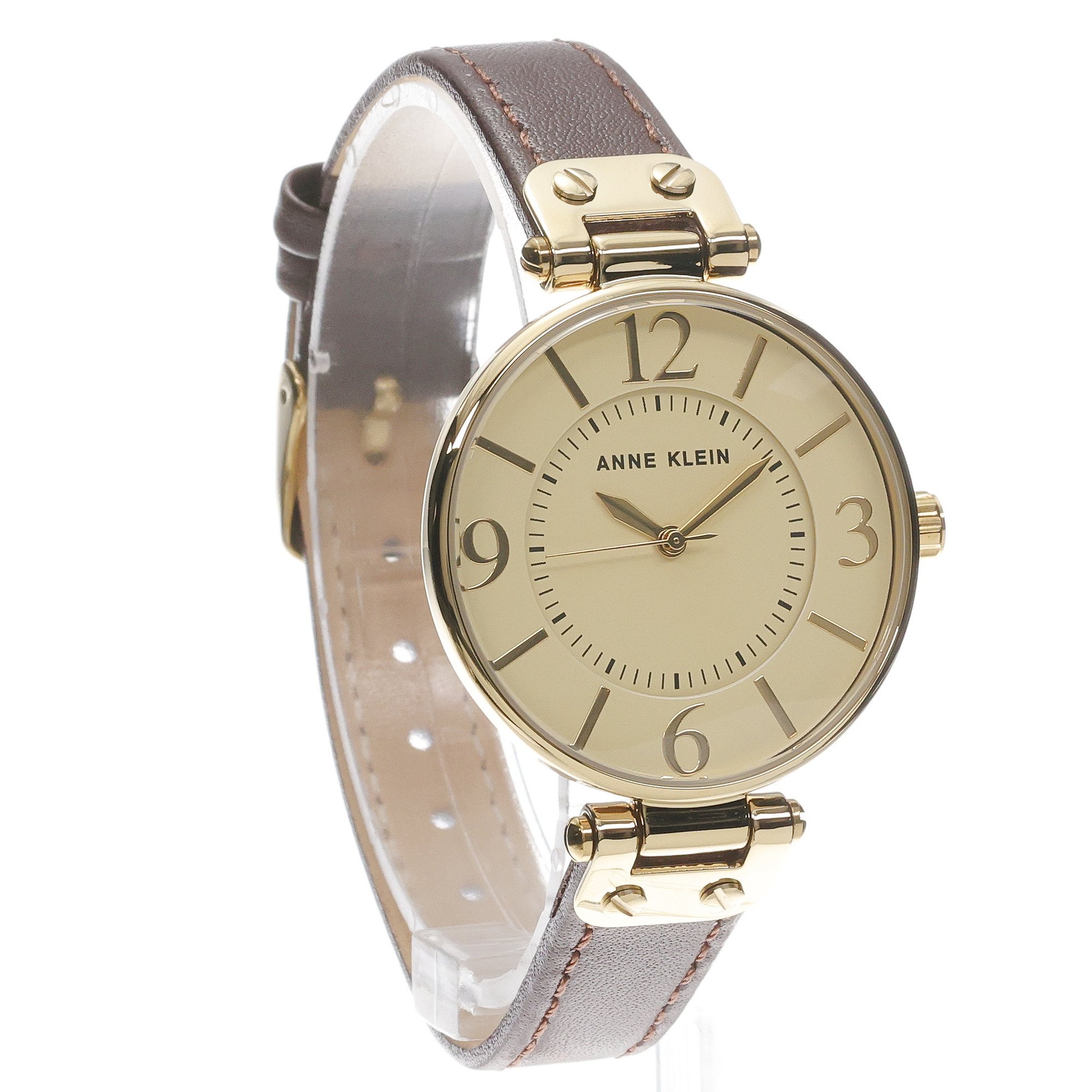 Anne Klein 10-9168IVBN zegarek damski Pasek