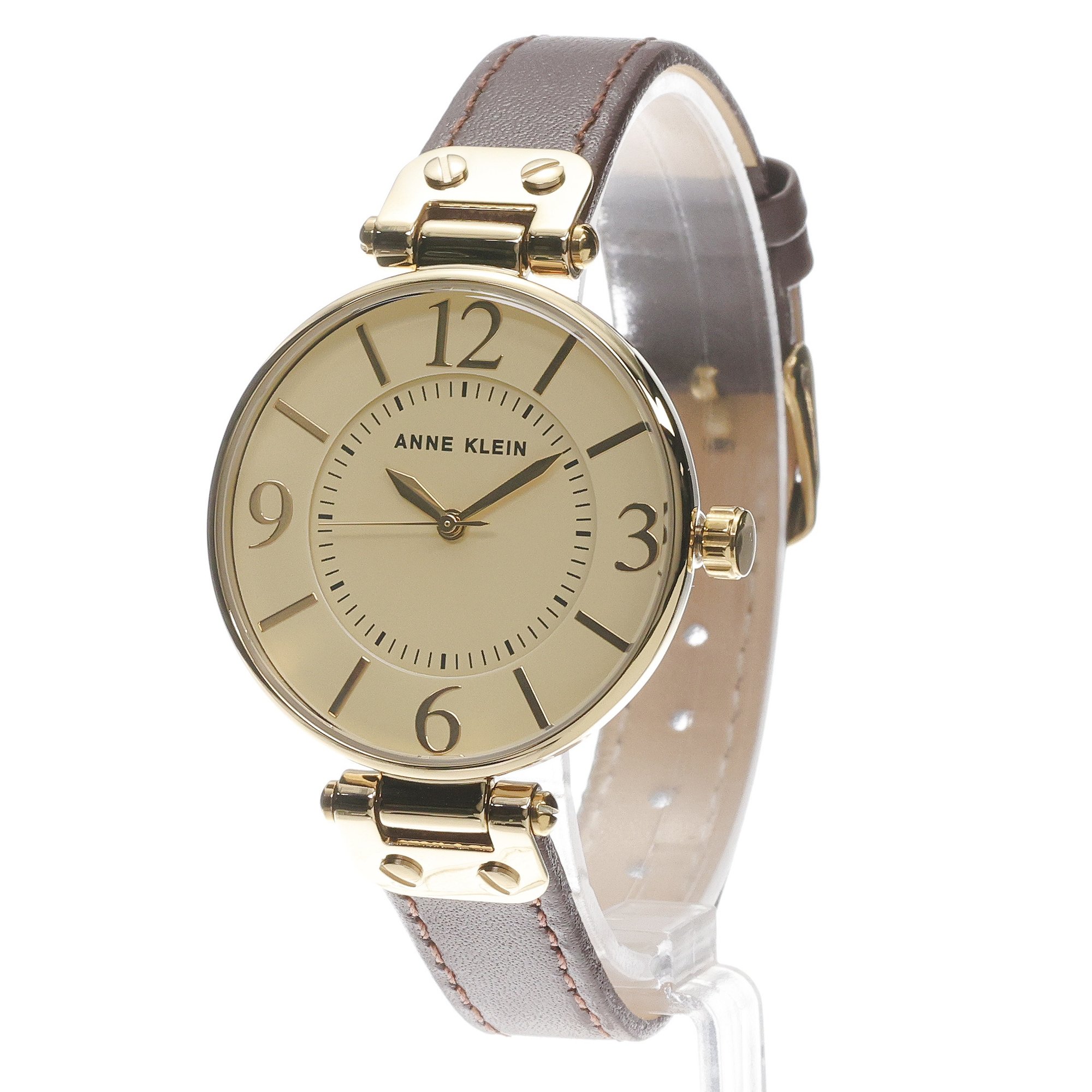 Anne Klein 10-9168IVBN zegarek klasyczny Pasek