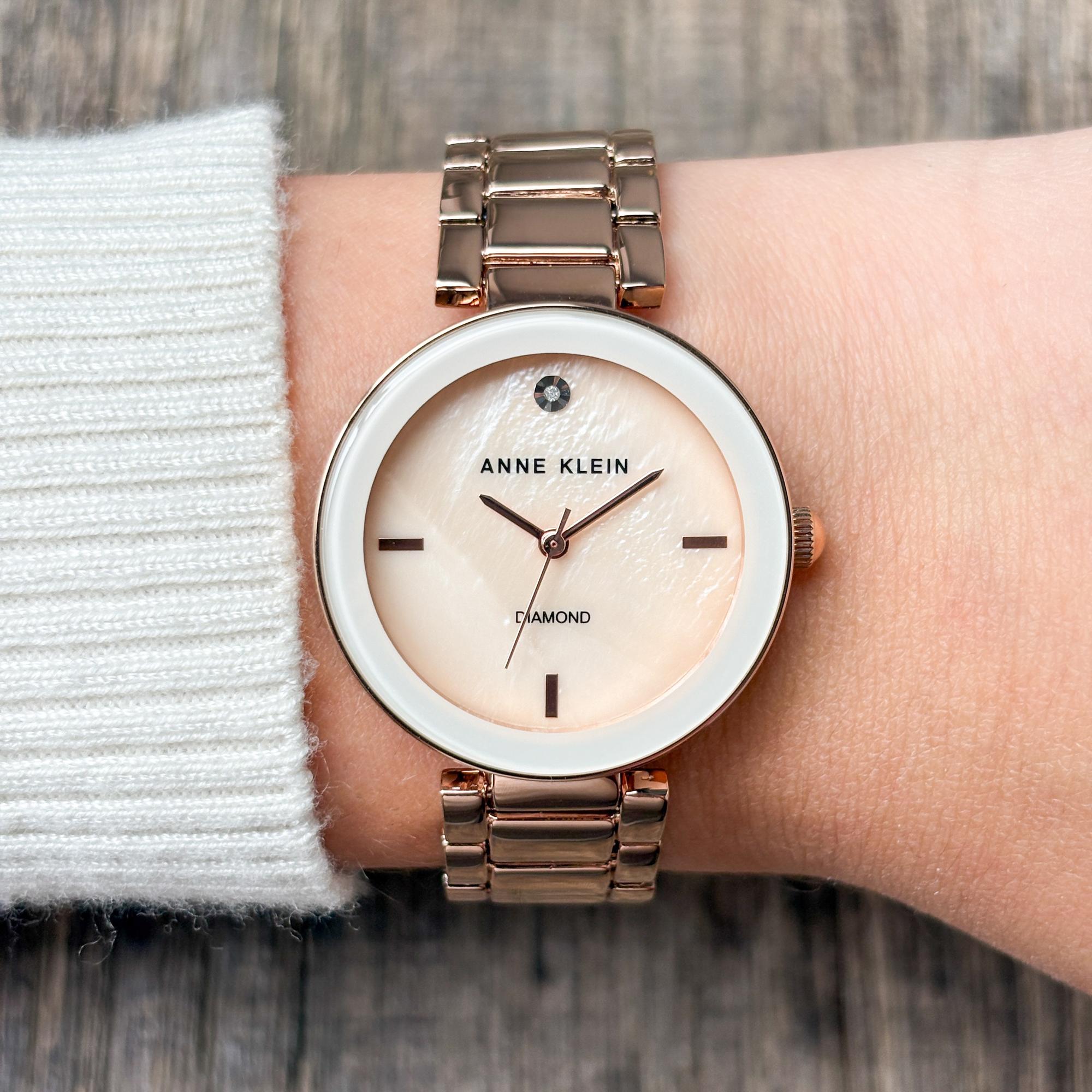 Anne Klein AK-1362BMRG zegarek damski Bransoleta - miniatura 2