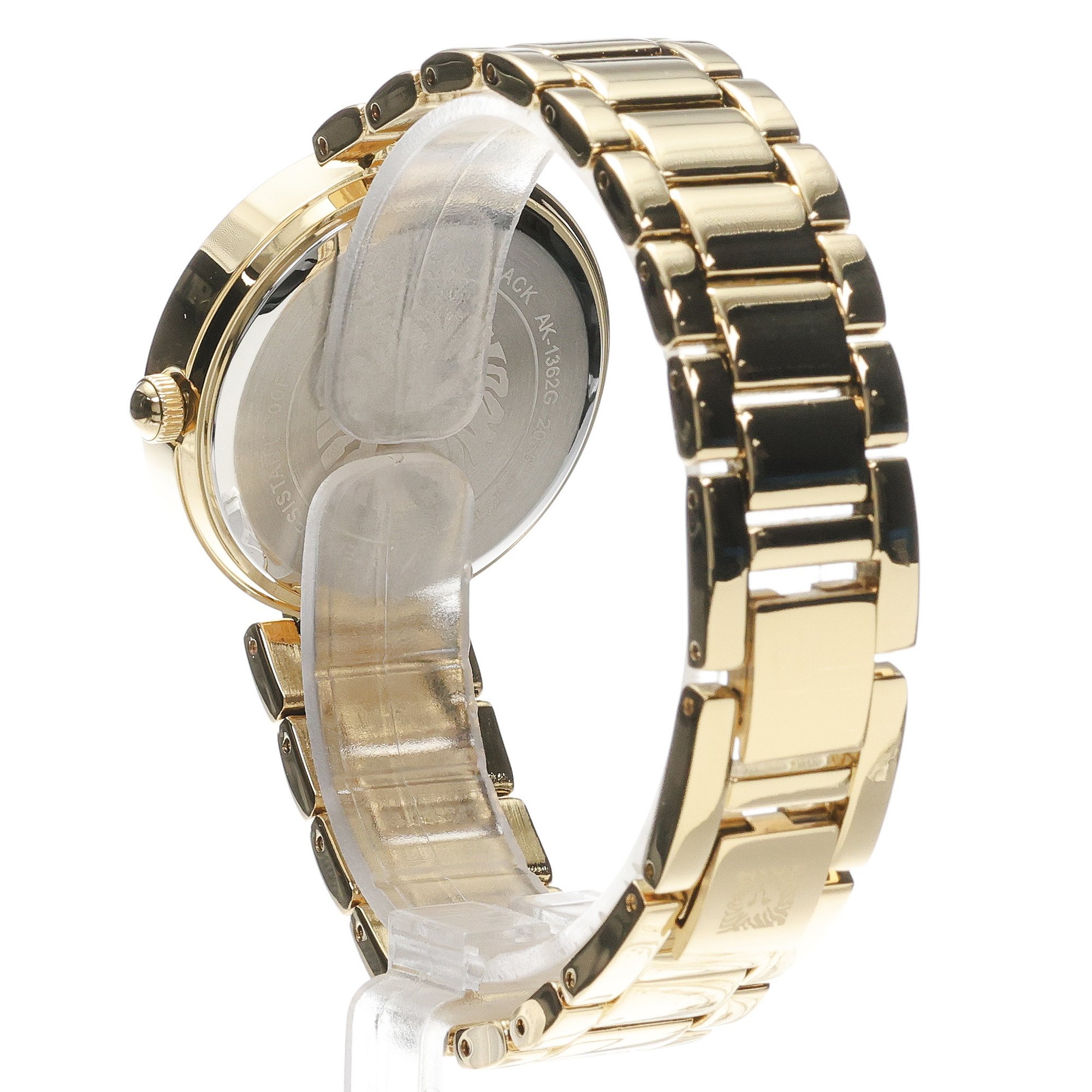 Anne Klein AK-1362GNGB Bransoleta fashion-modowy zegarek złoty - miniatura 4