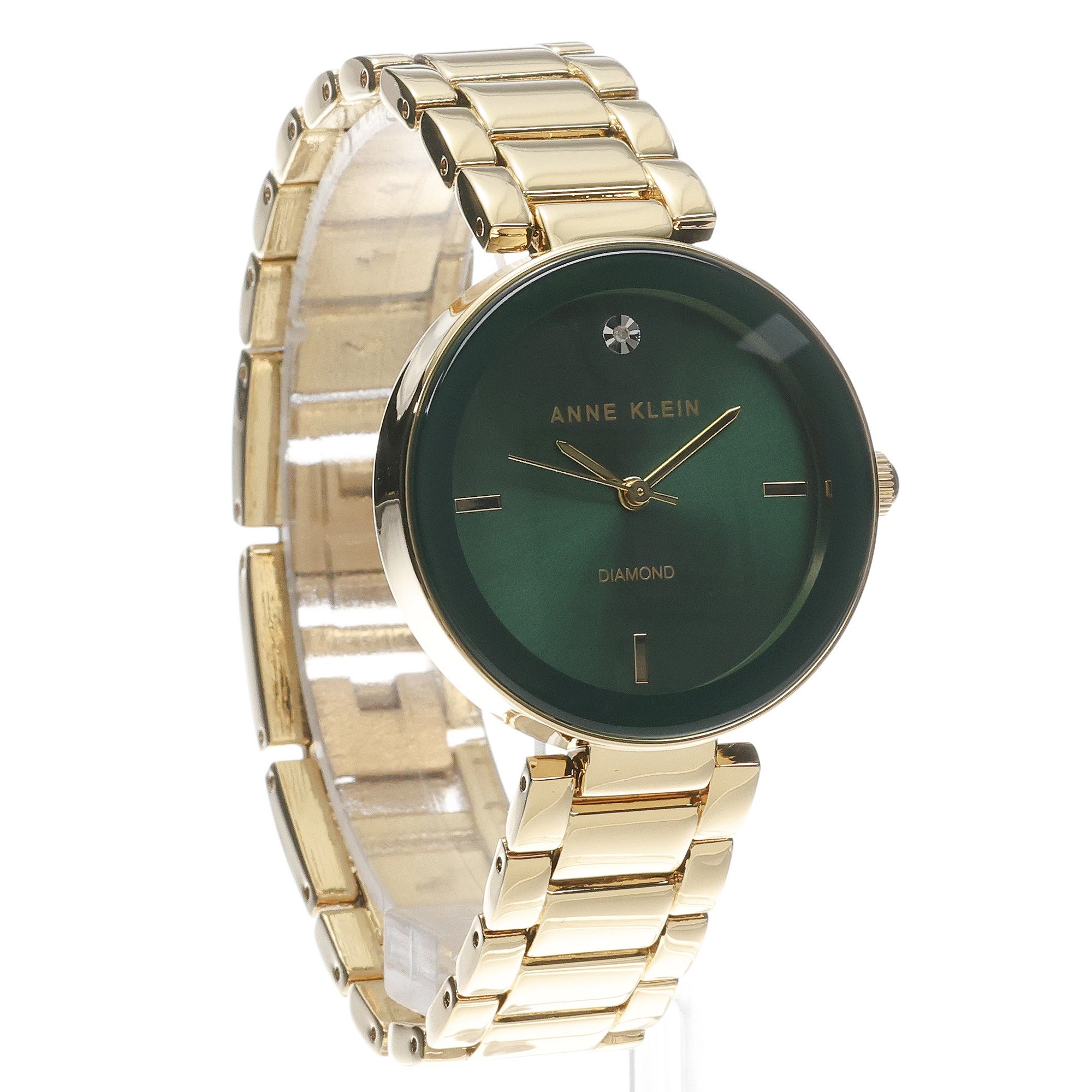 Anne Klein AK-1362GNGB Bransoleta zegarek damski fashion-modowy mineralne - miniatura 3