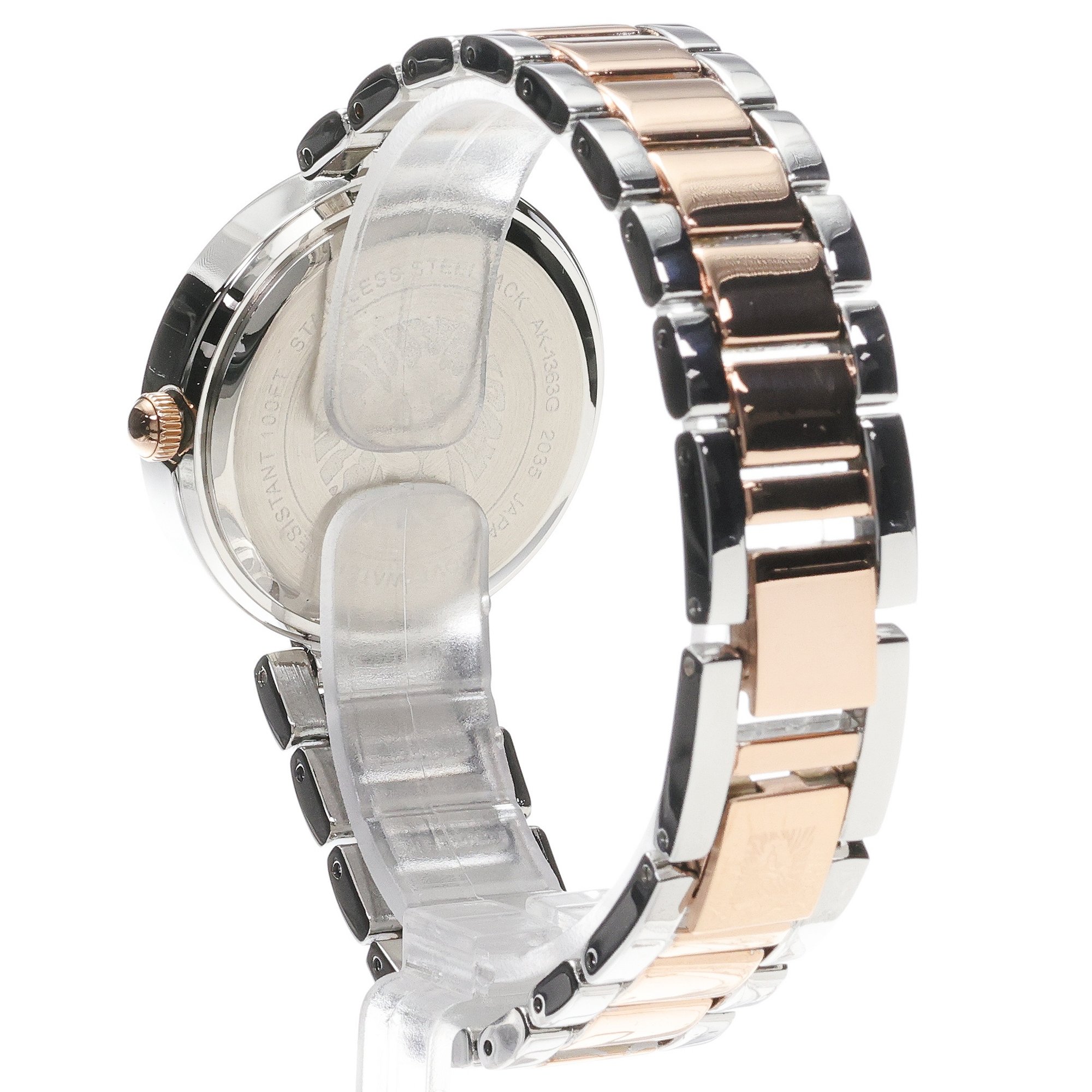 Anne Klein AK-1363SVRT zegarek srebrny fashion-modowy Bransoleta bransoleta - miniatura 4