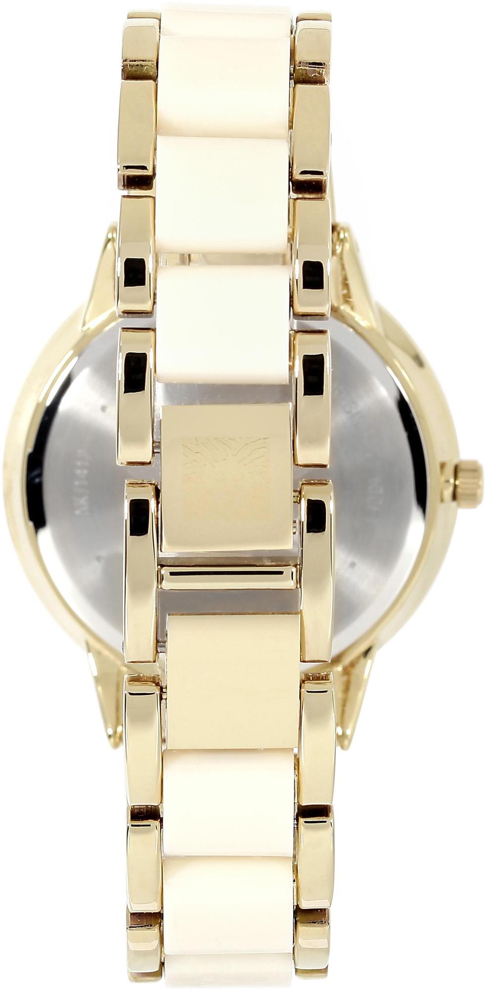 Anne Klein AK-1412IVGB zegarek złoty fashion-modowy Bransoleta bransoleta