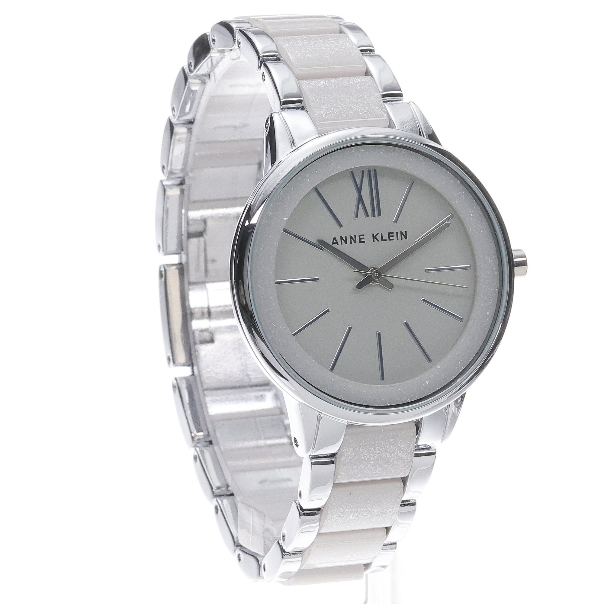 Anne Klein AK-1413LGSV zegarek klasyczny Bransoleta
