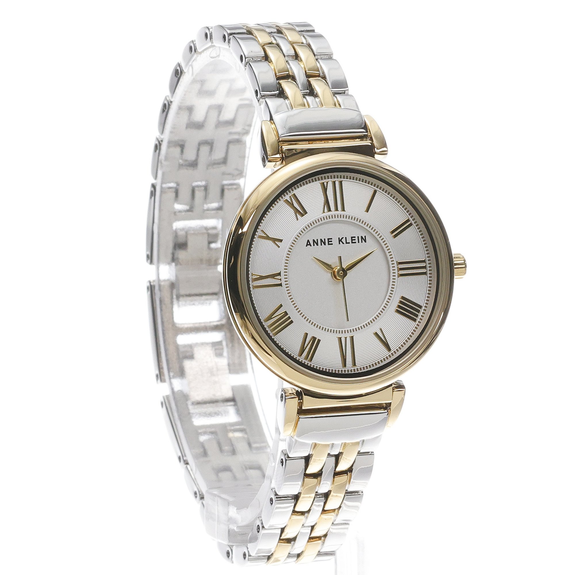 Anne Klein AK-2159SVTT zegarek złoty fashion-modowy Bransoleta bransoleta
