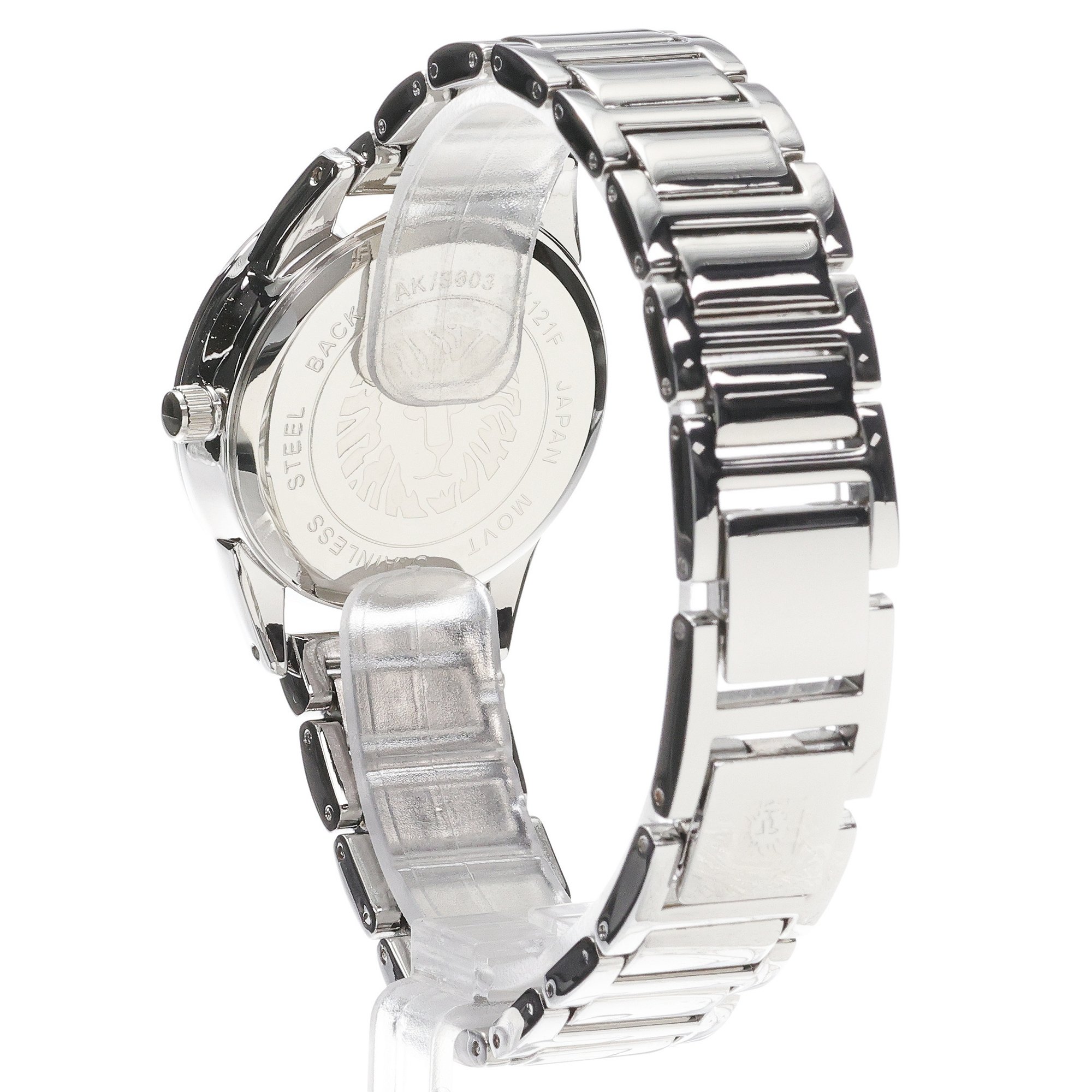 Anne Klein AK-3603WTSV Bransoleta klasyczny zegarek srebrny