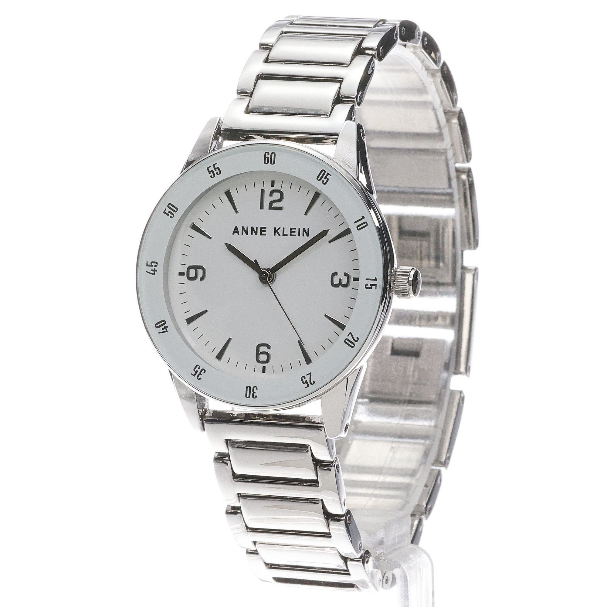 Anne Klein AK-3603WTSV zegarek damski klasyczny Bransoleta bransoleta