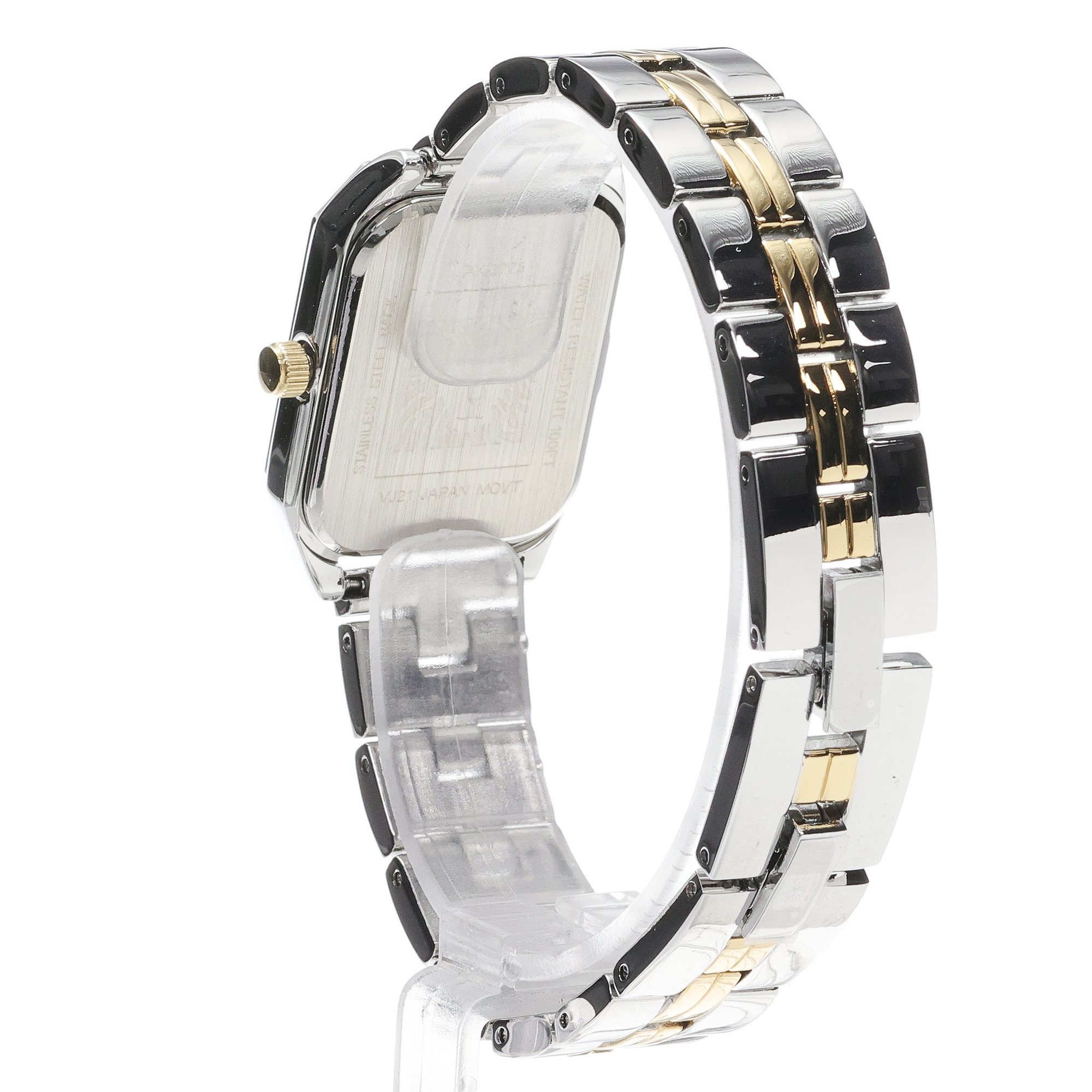 Anne Klein AK-3775SVTT zegarek srebrny klasyczny Bransoleta bransoleta