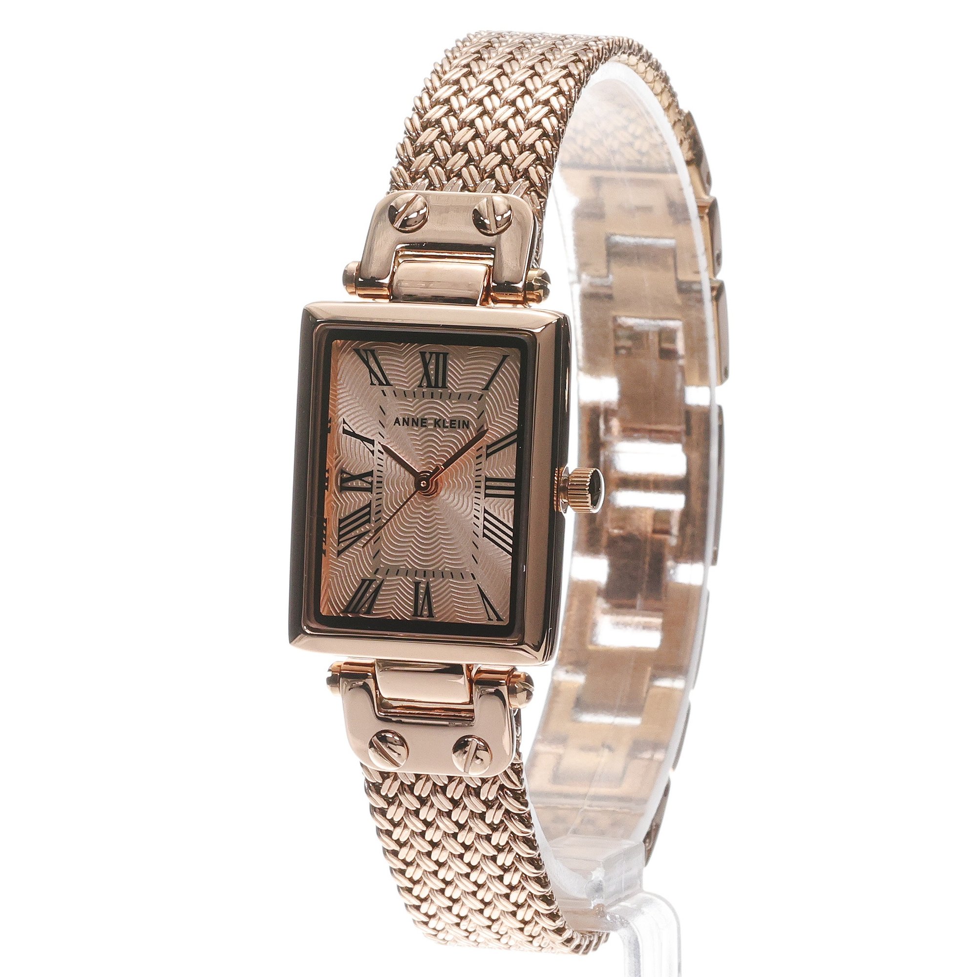 Anne Klein AK-3882RGRG zegarek różowe złoto klasyczny Bransoleta bransoleta