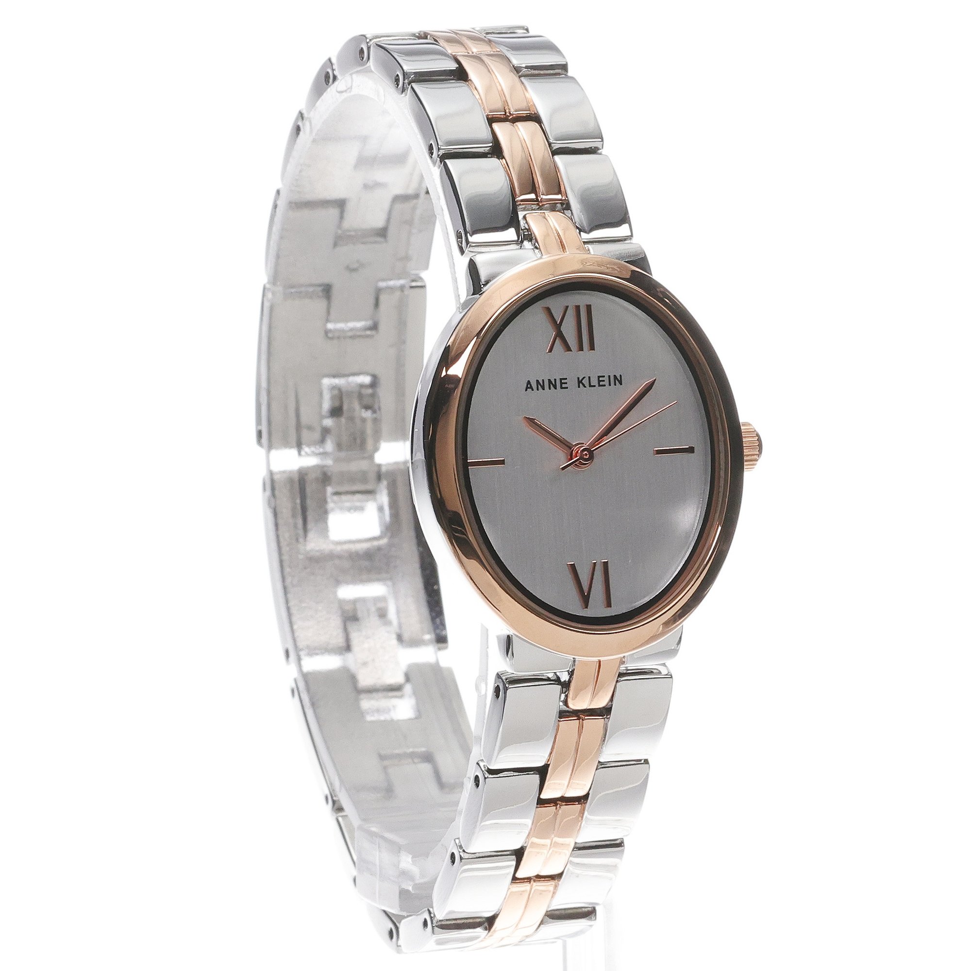 Anne Klein AK-5021SVRT Analog Metal Watch zegarek klasyczny Bransoleta