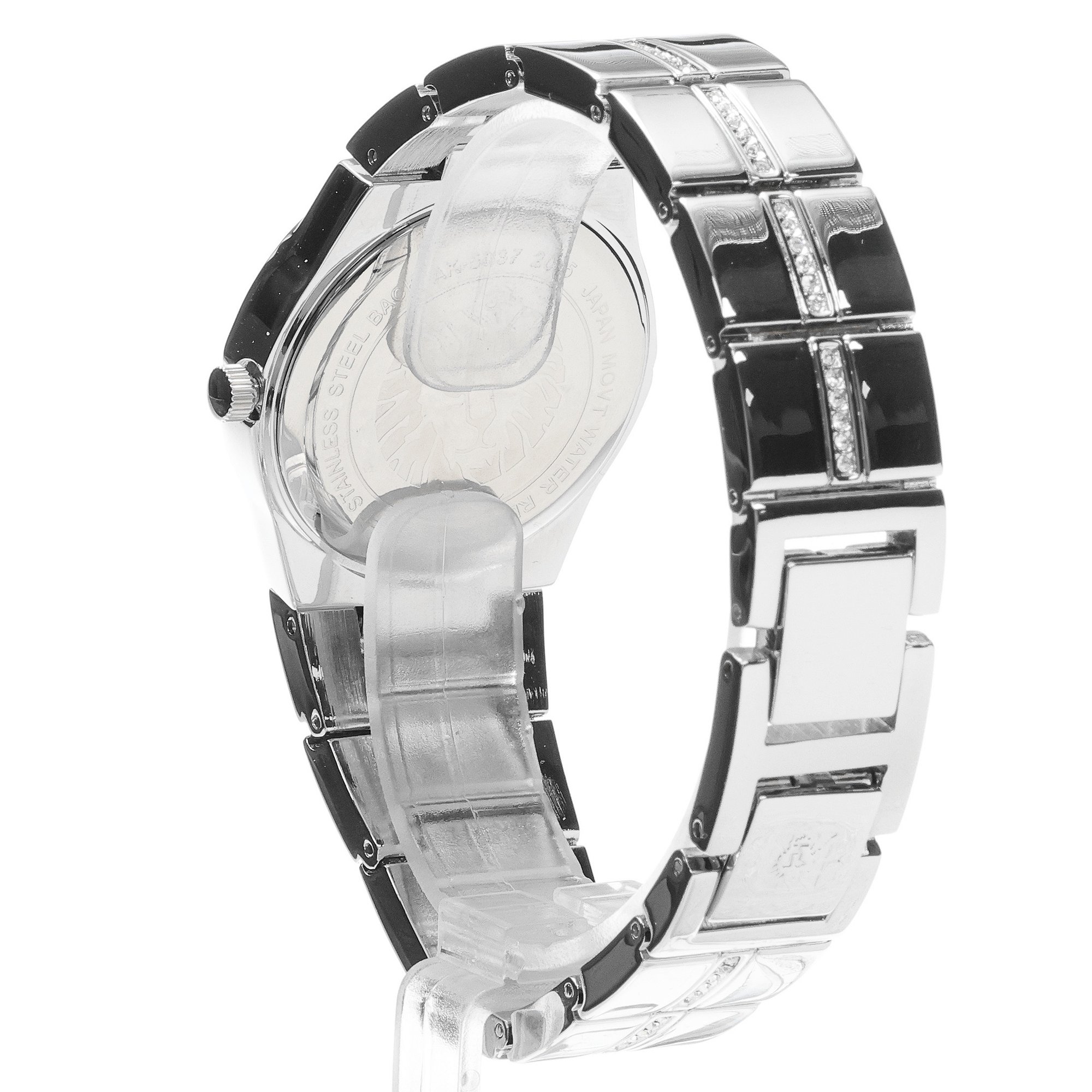 Anne Klein AK-5037SVSV zegarek srebrny elegancki Bransoleta bransoleta