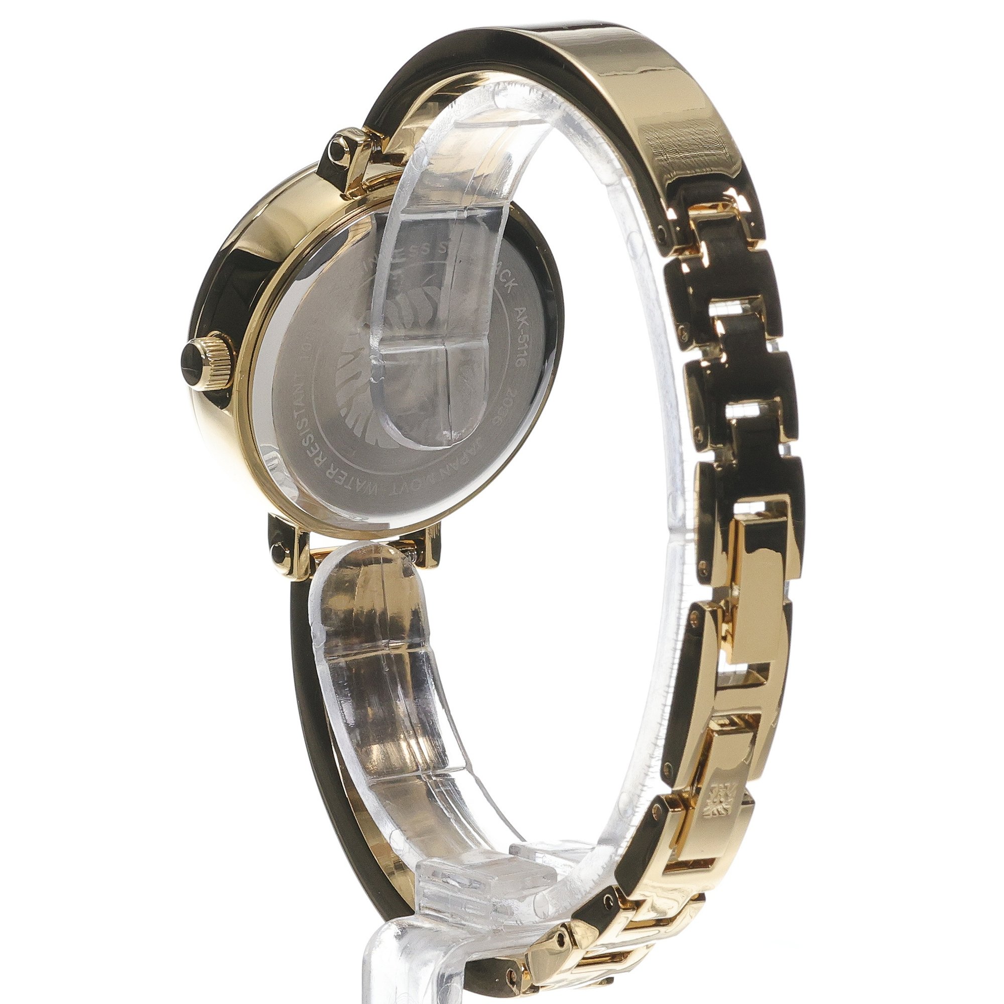 Anne Klein AK-5116HLST zegarek złoty fashion-modowy Bransoleta bransoleta - miniatura 4
