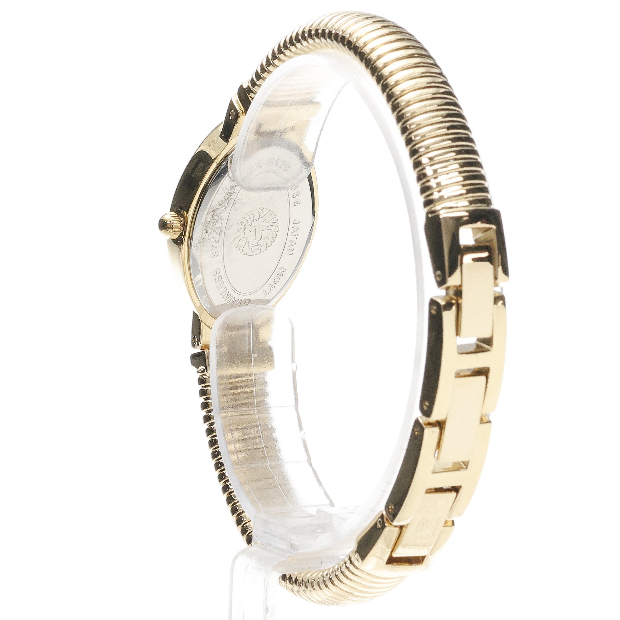 Anne Klein AK-5178GPST zegarek złoty fashion-modowy Bransoleta bransoleta - miniatura 4