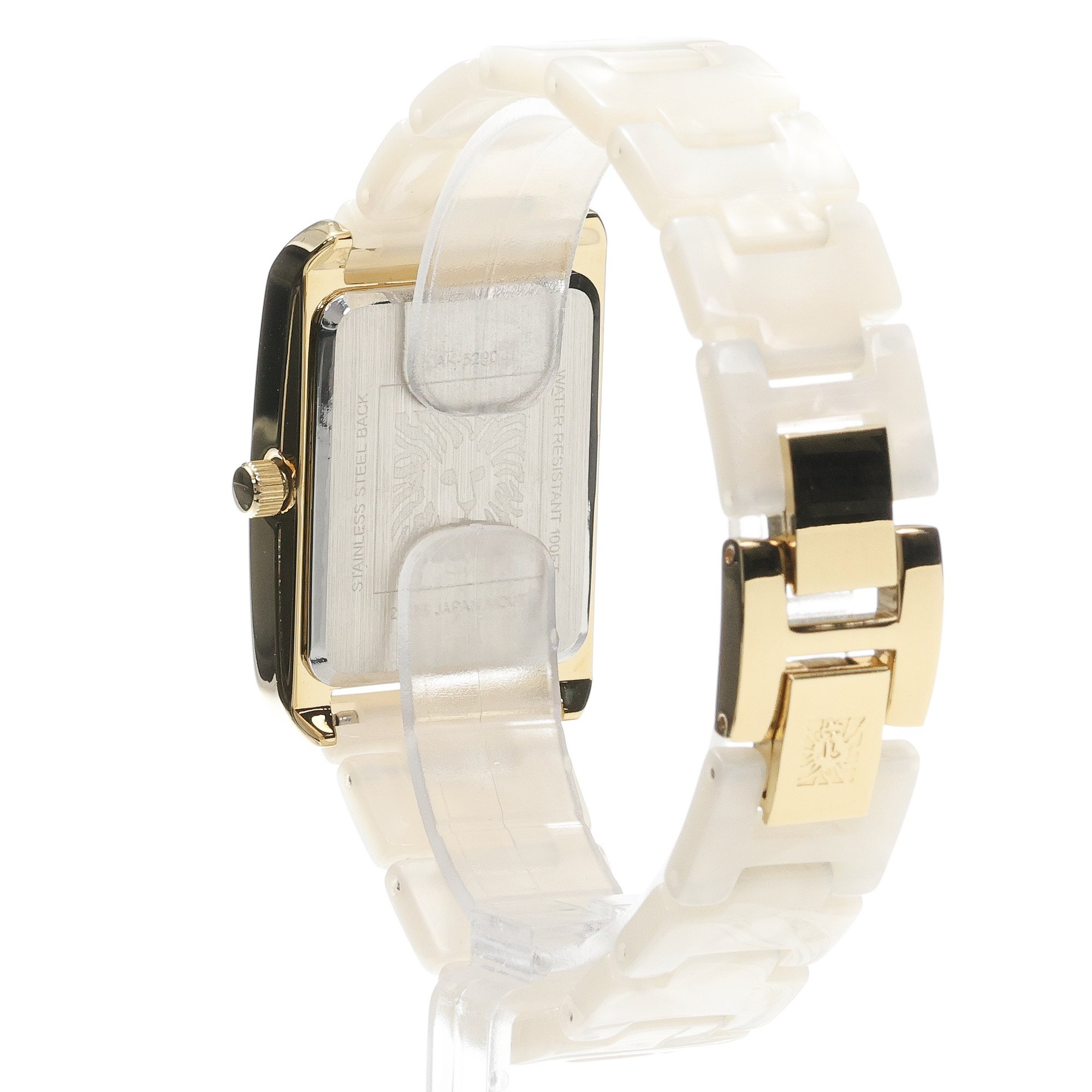 Anne Klein AK-5290GPIV zegarek złoty biżuteryjny Anne Klein bransoleta - miniatura 4