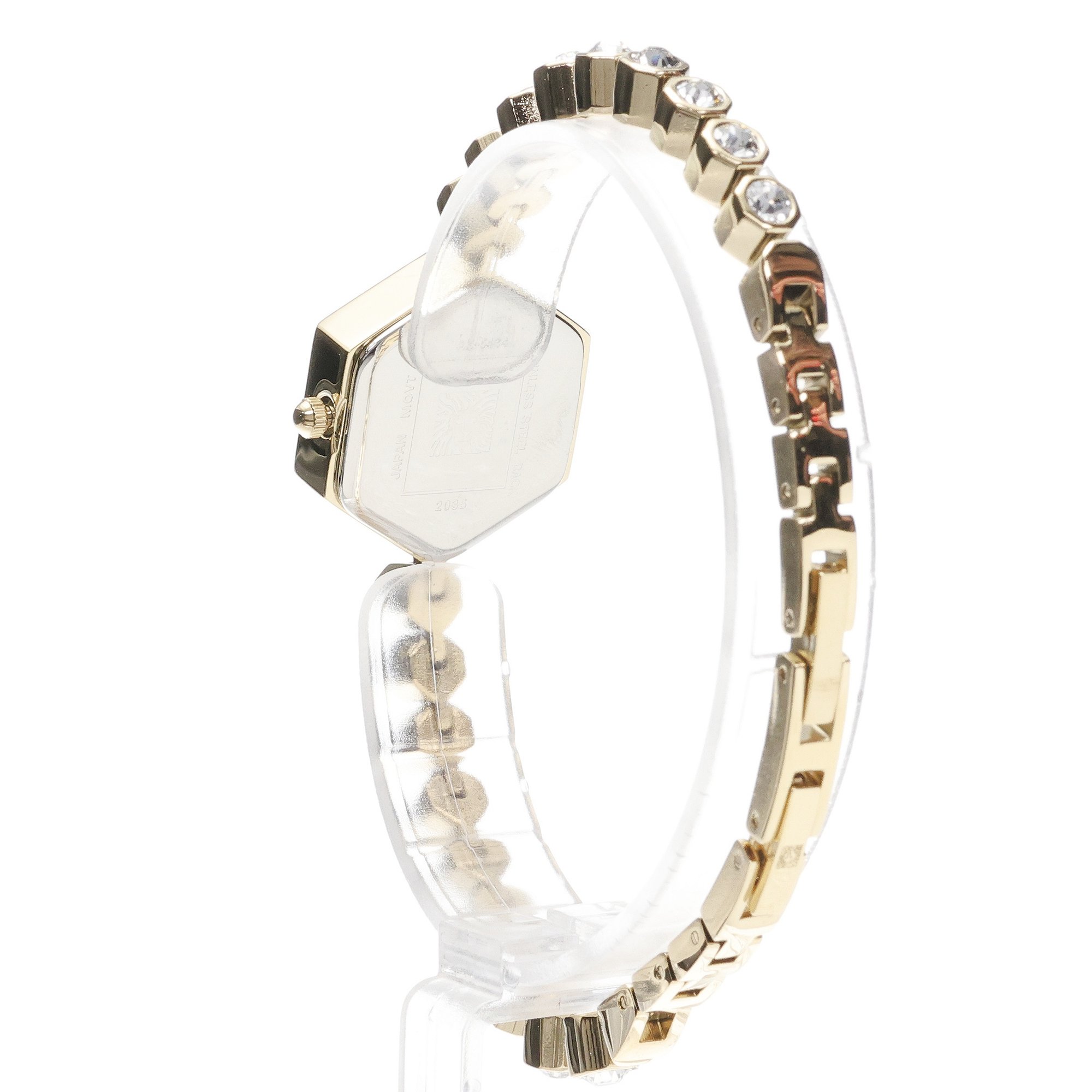 Anne Klein AK-5434GPST zegarek złoty fashion-modowy Bransoleta bransoleta