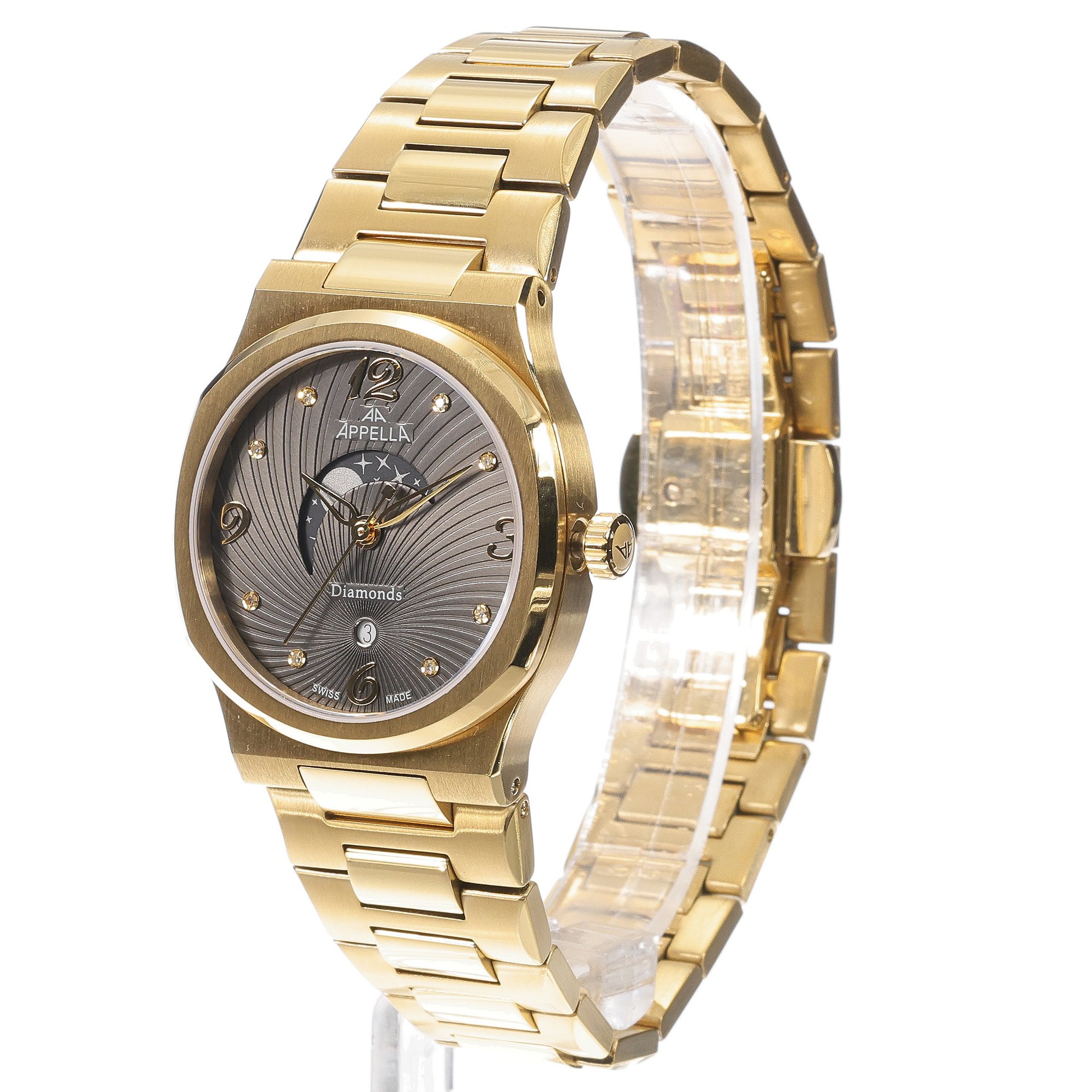 Appella L320061176DQS zegarek damski Diamonds - miniatura 4